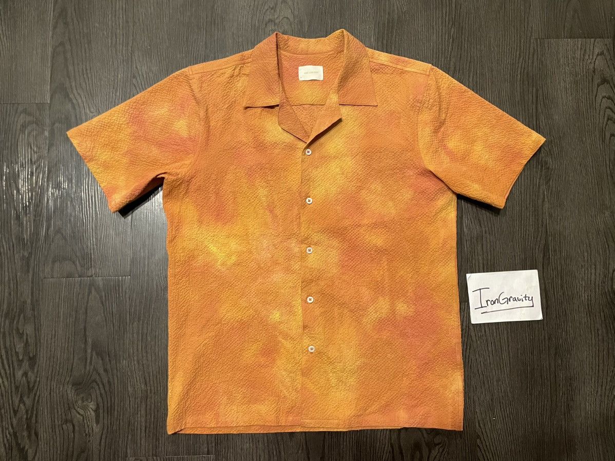 Aime Leon Dore Aime Leon Dore ALD Orange Tie Dye Seersucker Size M Medium Size US M / EU 48-50 / 2 - 1 Thumbnail