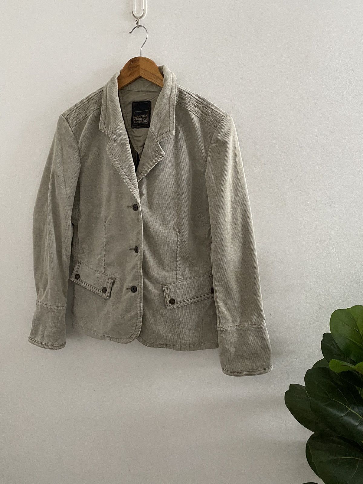 Marithe + Francois Girbaud MARITHE FRACOIS Le De Jean corduroy Jacket Size US L / EU 52-54 / 3 - 10 Thumbnail