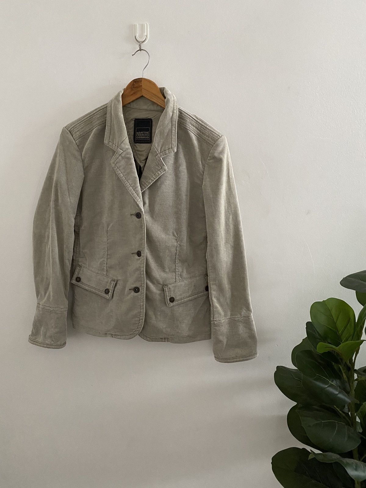 Marithe + Francois Girbaud MARITHE FRACOIS Le De Jean corduroy Jacket Size US L / EU 52-54 / 3 - 12 Thumbnail