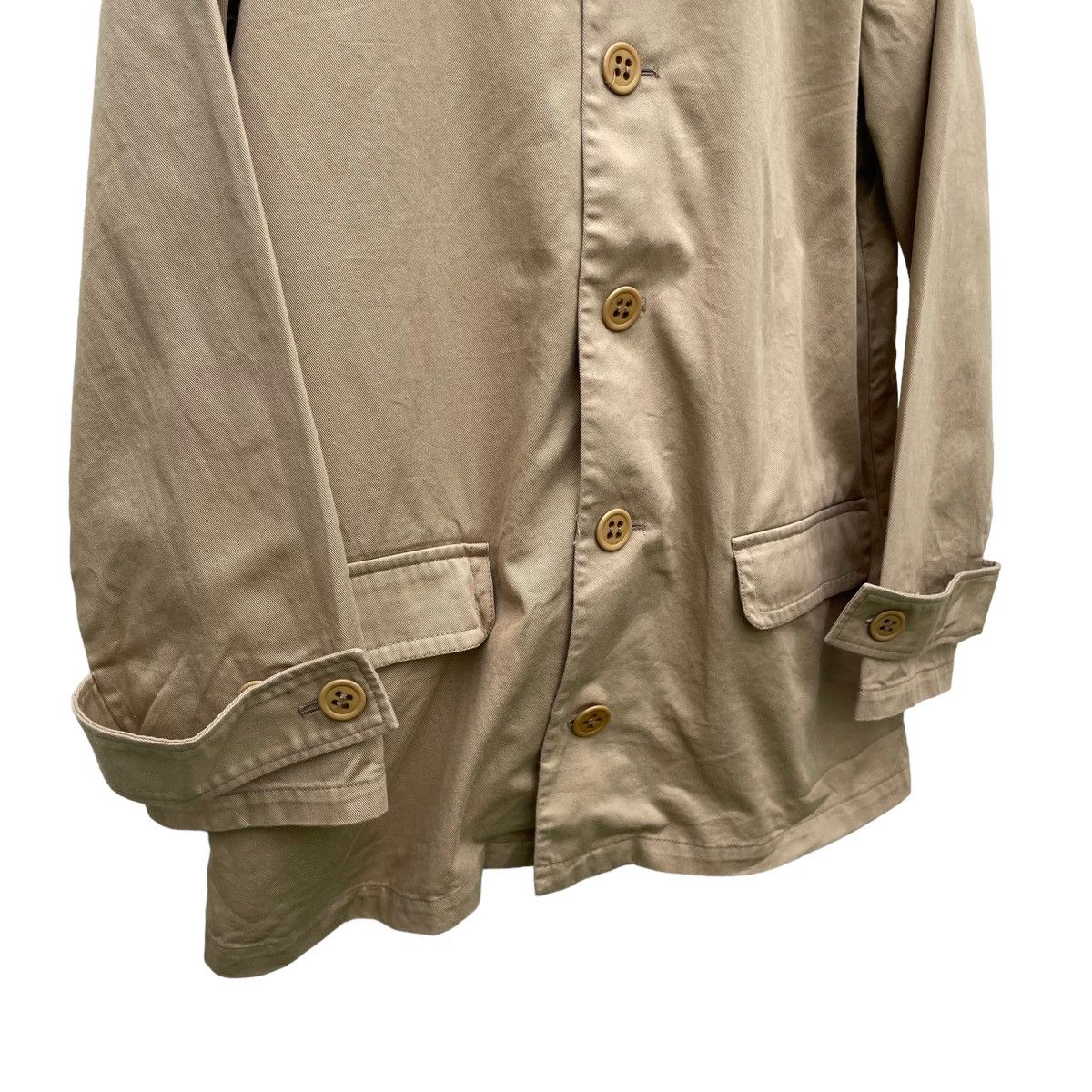 A.P.C. 💥 A.P.C WORKER FRENCH CHORE BUTTON BEIGE JACKET Size US S / EU 44-46 / 1 - 5 Thumbnail