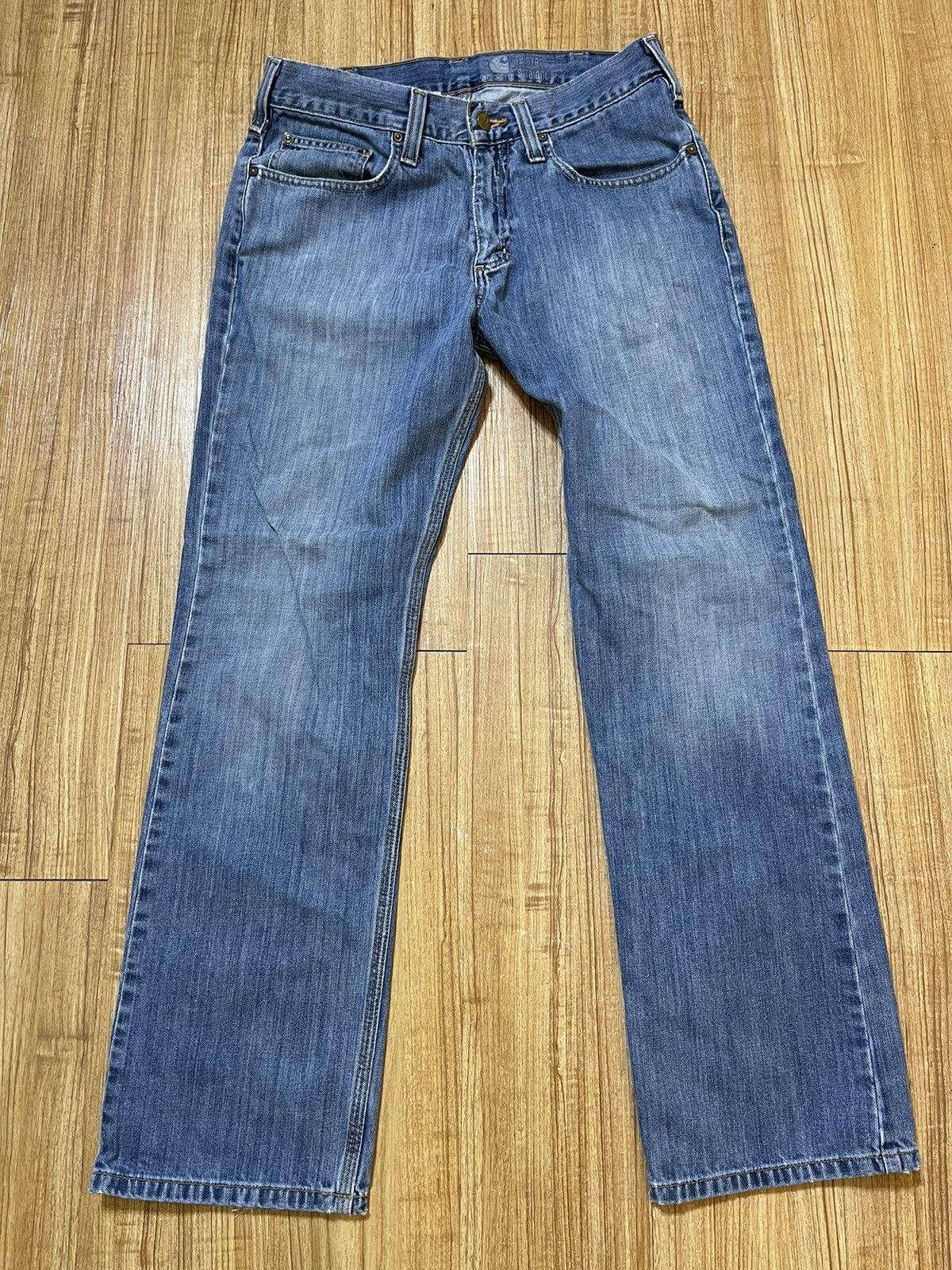 Carhartt Blue Carhartt jean pants Size US 32 / EU 48 - 2 Preview