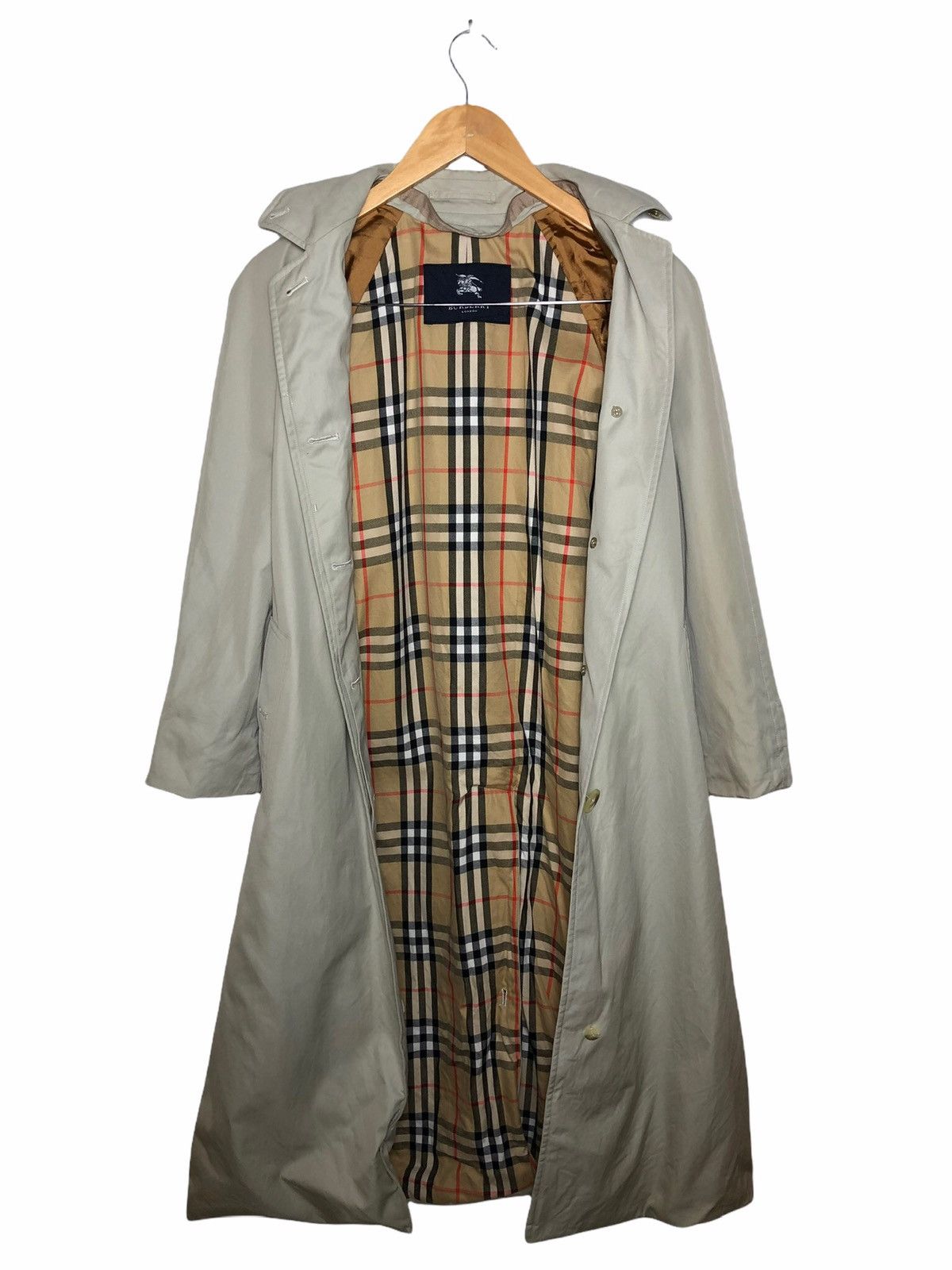 Burberry × Burberry Prorsum × Vintage Vintage Burberry long coat nova check Size US M / EU 48-50 / 2 - 1 Thumbnail