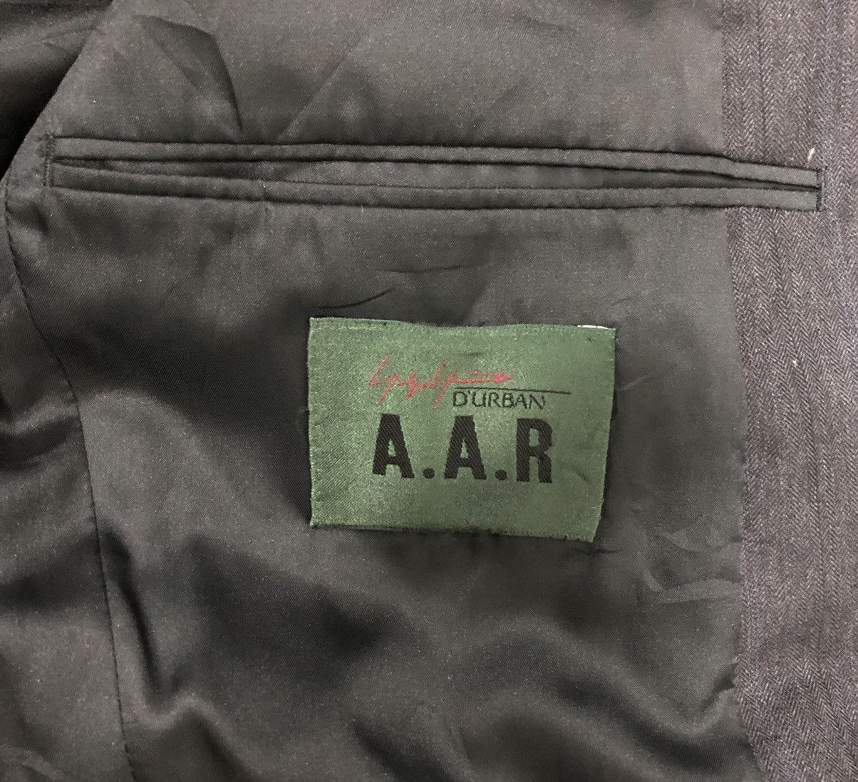 Yohji Yamamoto Rare🔥A.A.R Yohji Yamamoto Signature Blazers Size US M / EU 48-50 / 2 - 11 Thumbnail