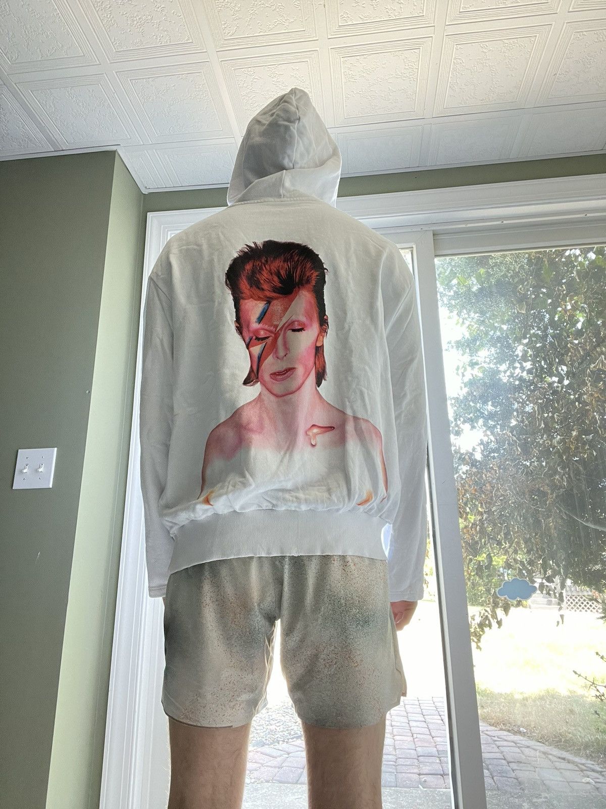 Ih Nom Uh Nit Bowie Aladdin Sane IH NOM UH NIT Oversized Hoodie Size US M / EU 48-50 / 2 - 22 Thumbnail