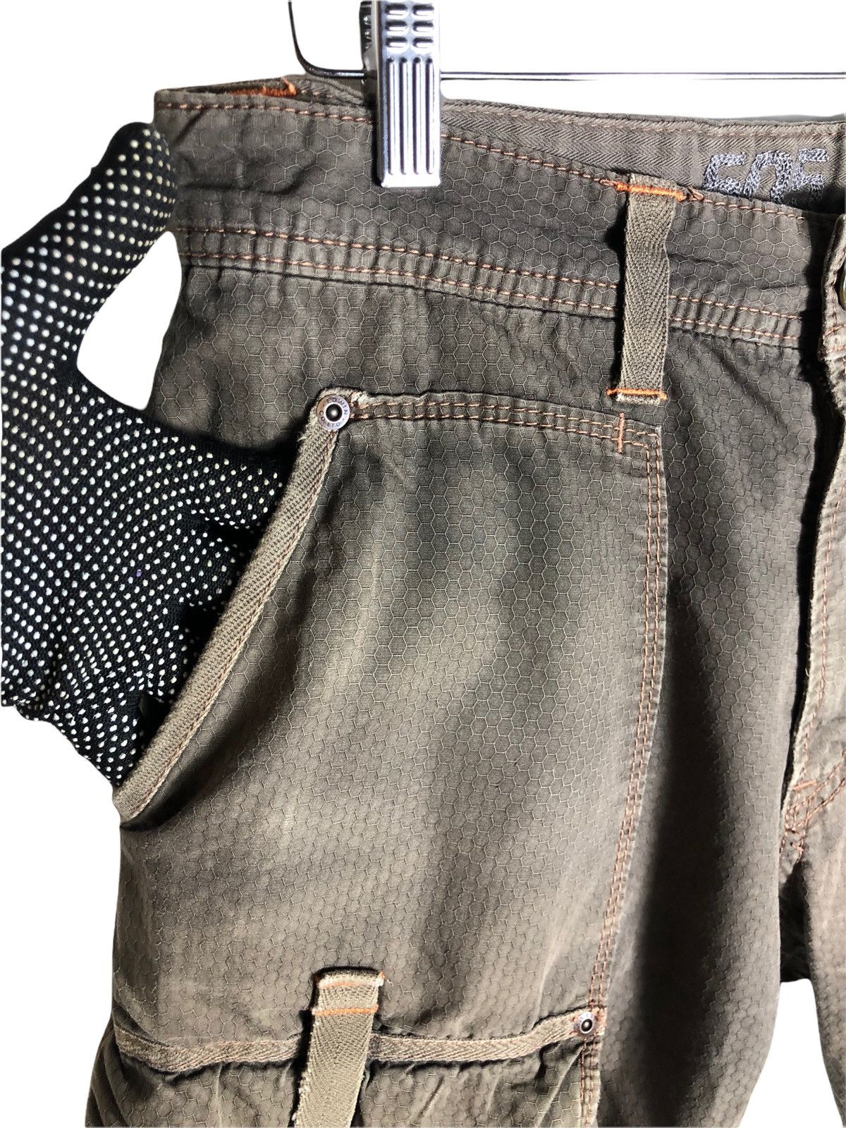 Edwin × If Six Was Nine × Japanese Brand Japanese Brand Edwin 505 khaki Cargo short pants Size US 32 / EU 48 - 3 Thumbnail