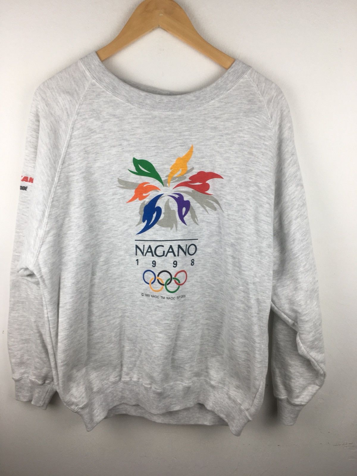 Japanese Brand × USA Olympics × Vintage Vintage Nagano Olympic 1998 armpit 23x26 Size US L / EU 52-54 / 3 - 1 Thumbnail