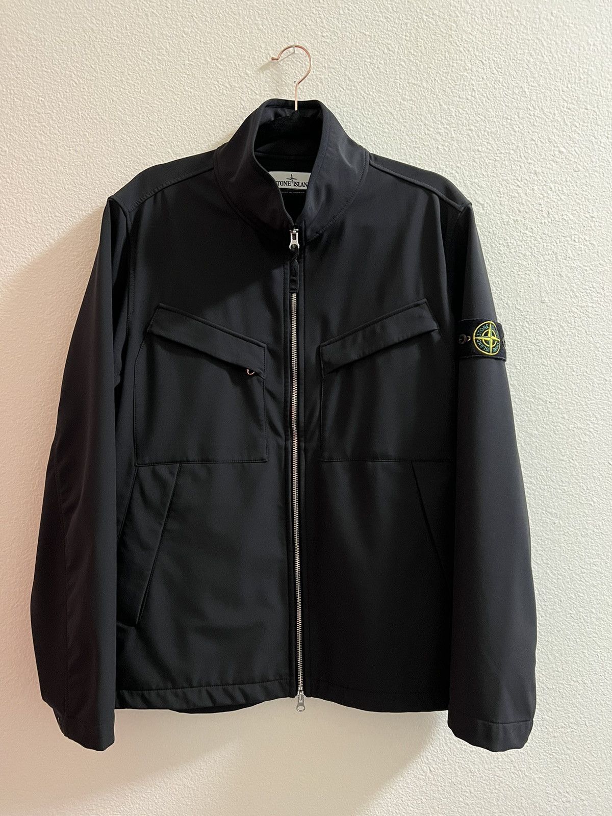 Stone Island Stone Island Black Light Soft Shell-R Jacket Size US L / EU 52-54 / 3 - 1 Thumbnail