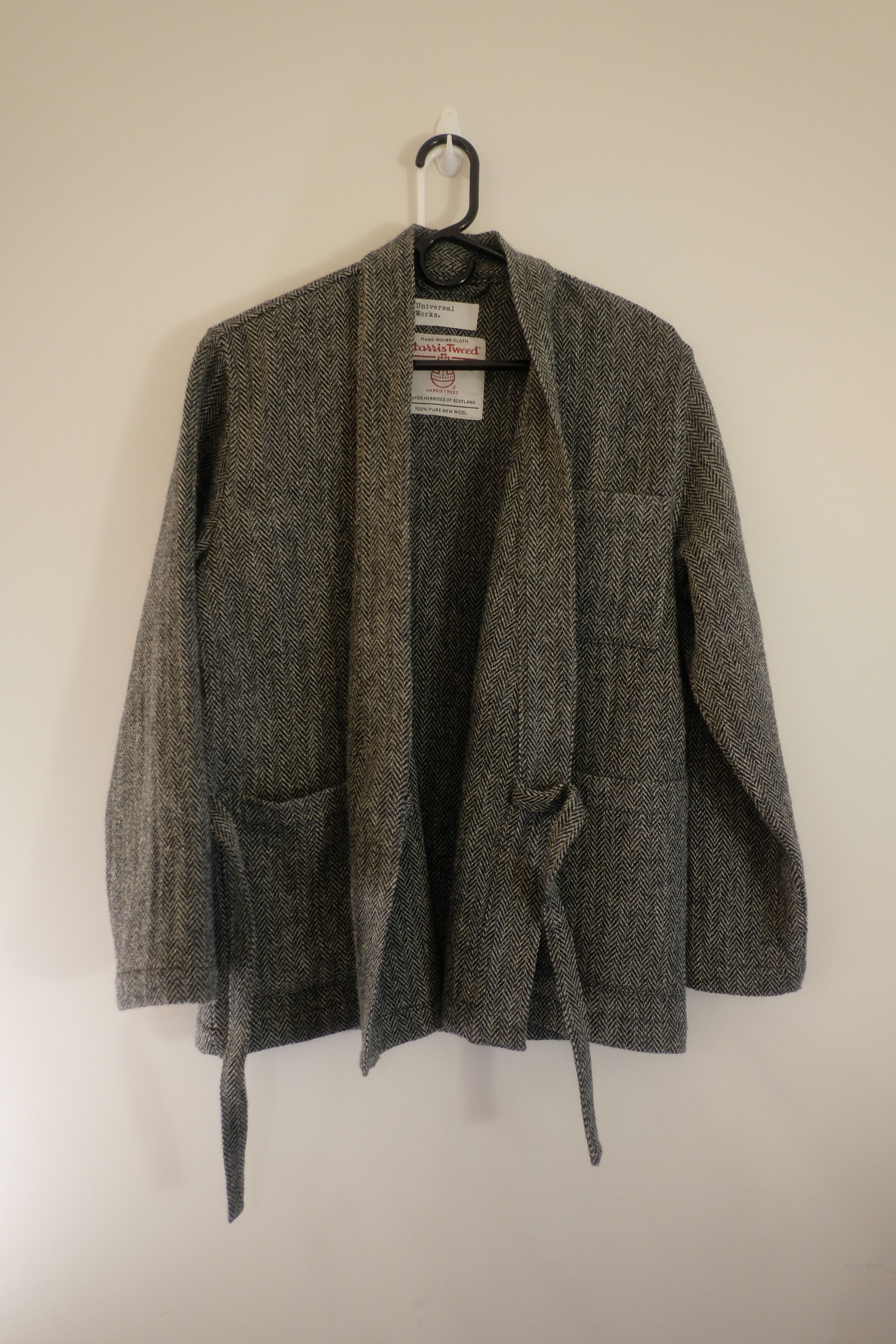 Universal Works Kyoto Work Jacket In Harris Tweed | Grailed