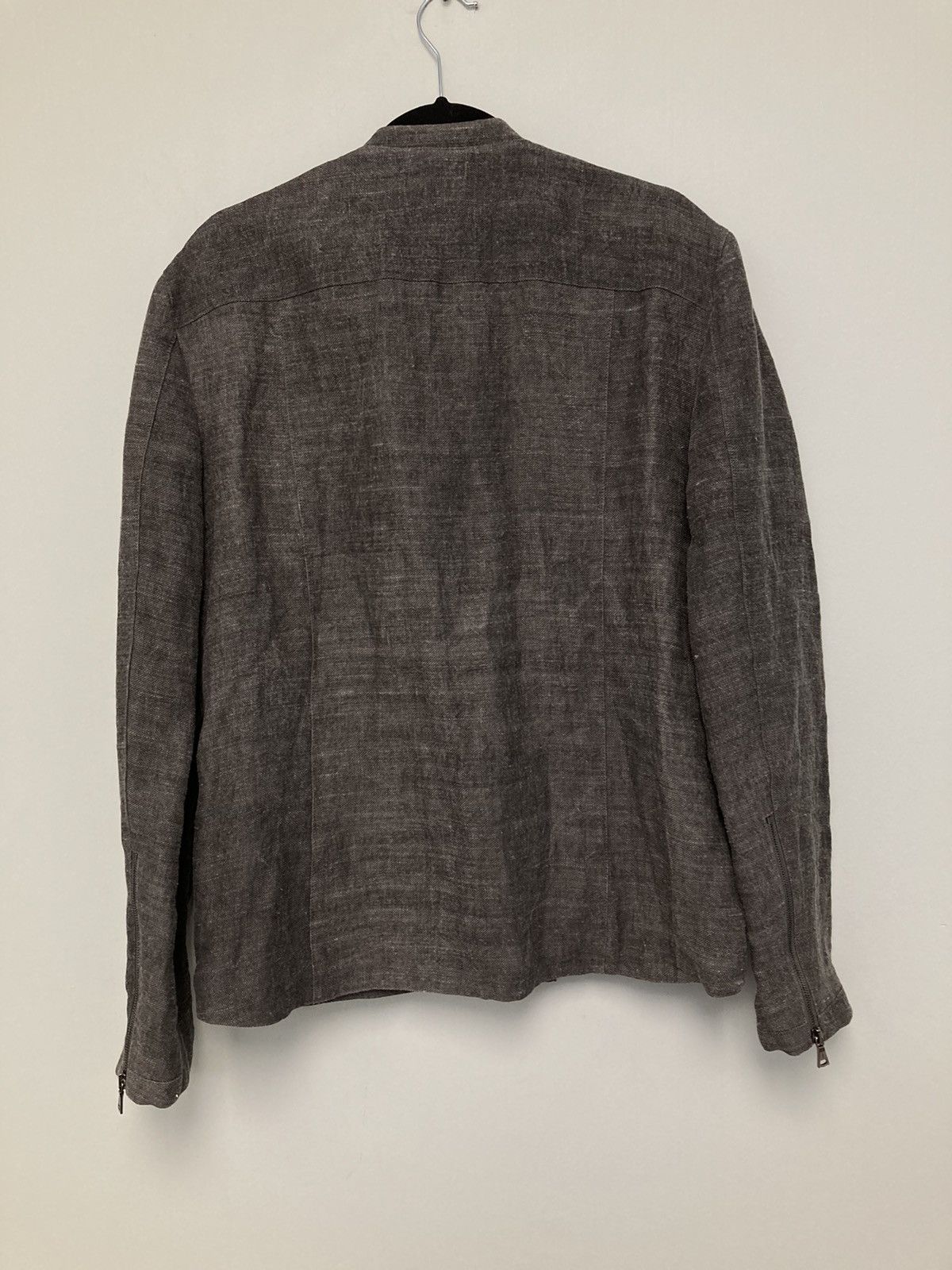 John Varvatos Linen Moto jacket. 54 Size US L / EU 52-54 / 3 - 10 Thumbnail