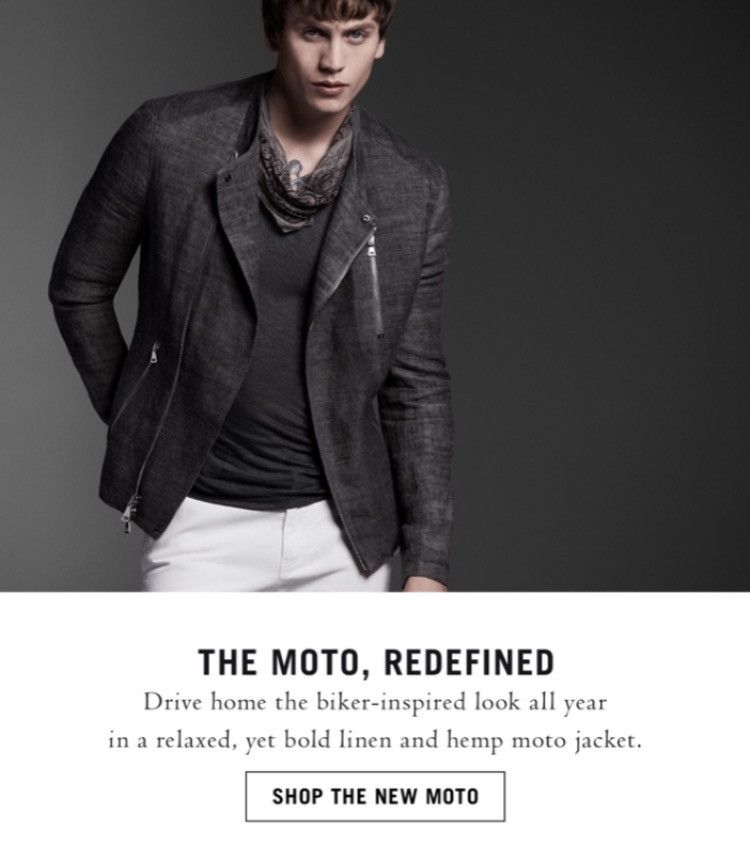 John Varvatos Linen Moto jacket. 54 Size US L / EU 52-54 / 3 - 5 Thumbnail