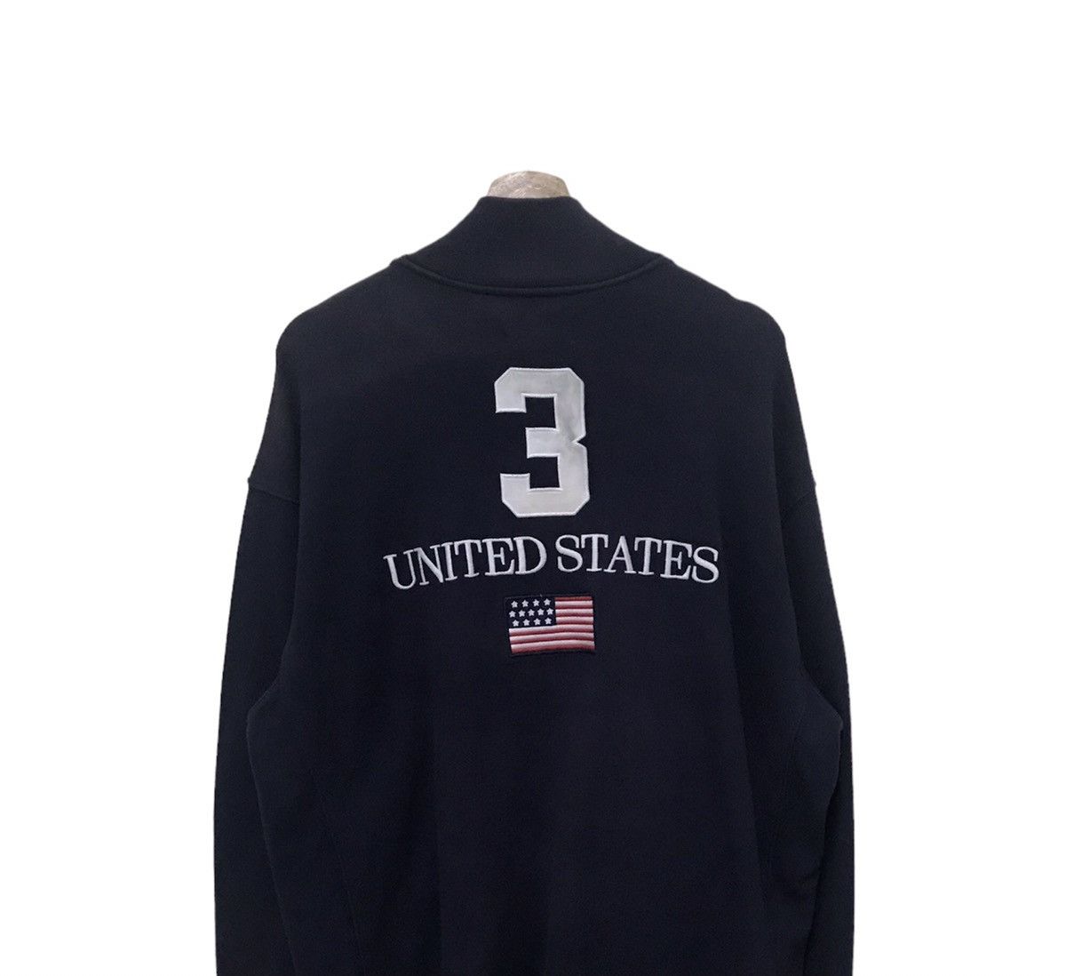 Polo Ralph Lauren × Ralph Lauren Vintage Polo Ralph Lauren United State Sweater Big Spellout Size US XXL / EU 58 / 5 - 3 Thumbnail