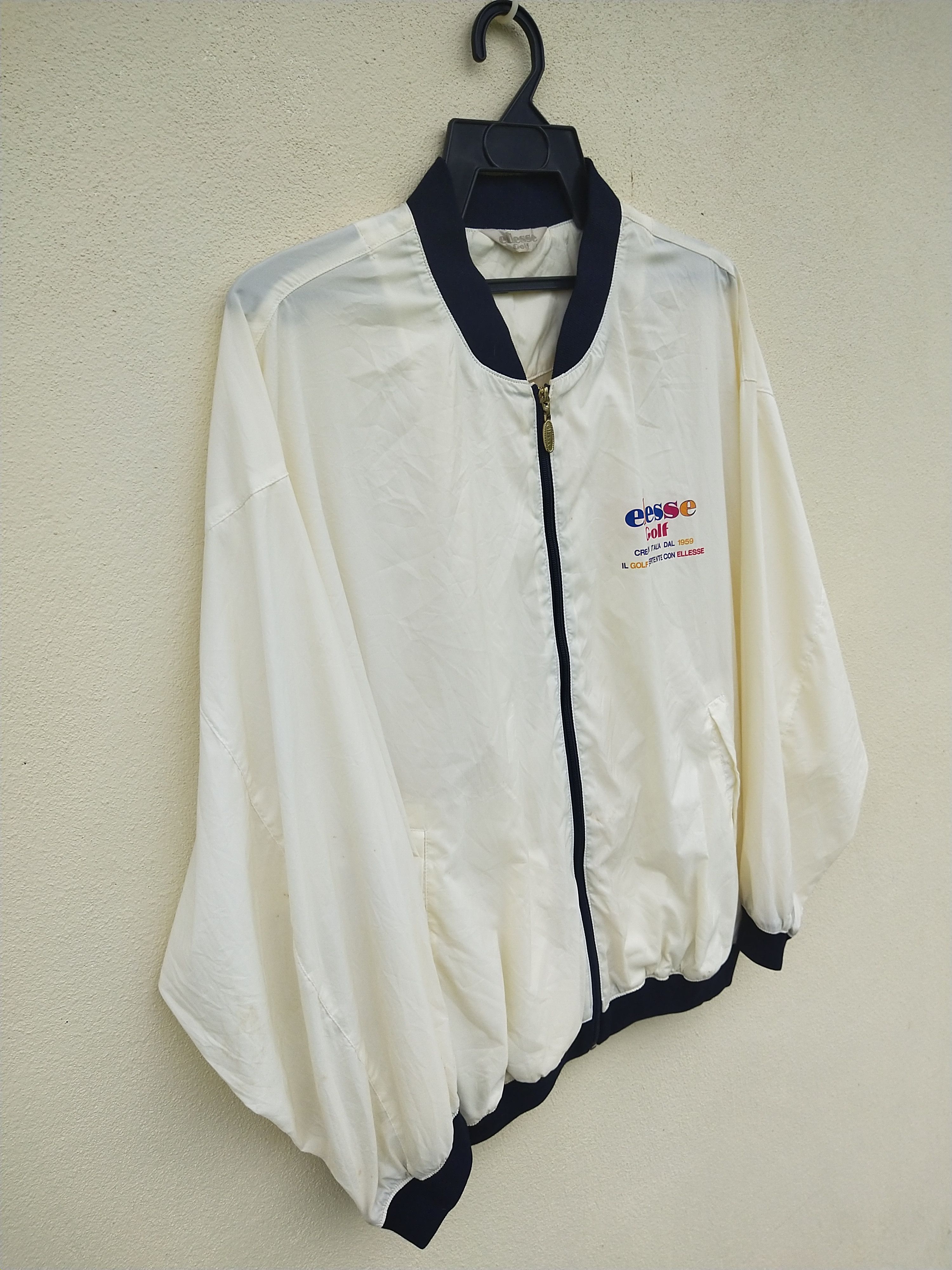 Ellesse × Vintage 🔥 Vintage Ellesse Golf Windbreaker Jacket Size US M / EU 48-50 / 2 - 3 Thumbnail