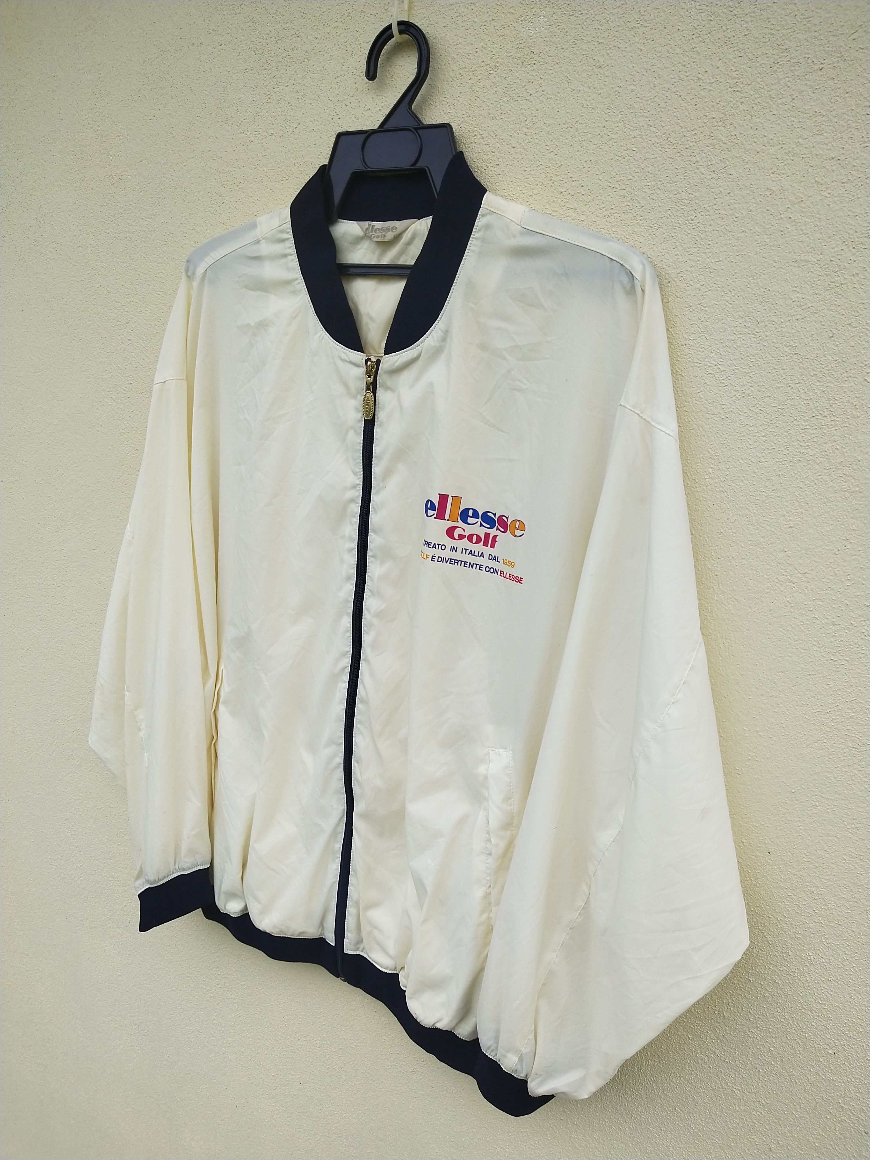 Ellesse × Vintage 🔥 Vintage Ellesse Golf Windbreaker Jacket Size US M / EU 48-50 / 2 - 2 Thumbnail