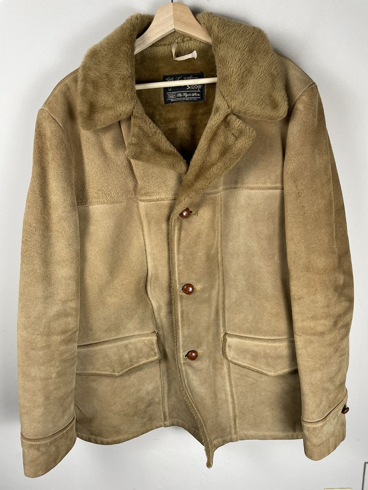 Vintage Vintage 1979s Sears Suede Leather Rancher Jacket | Grailed