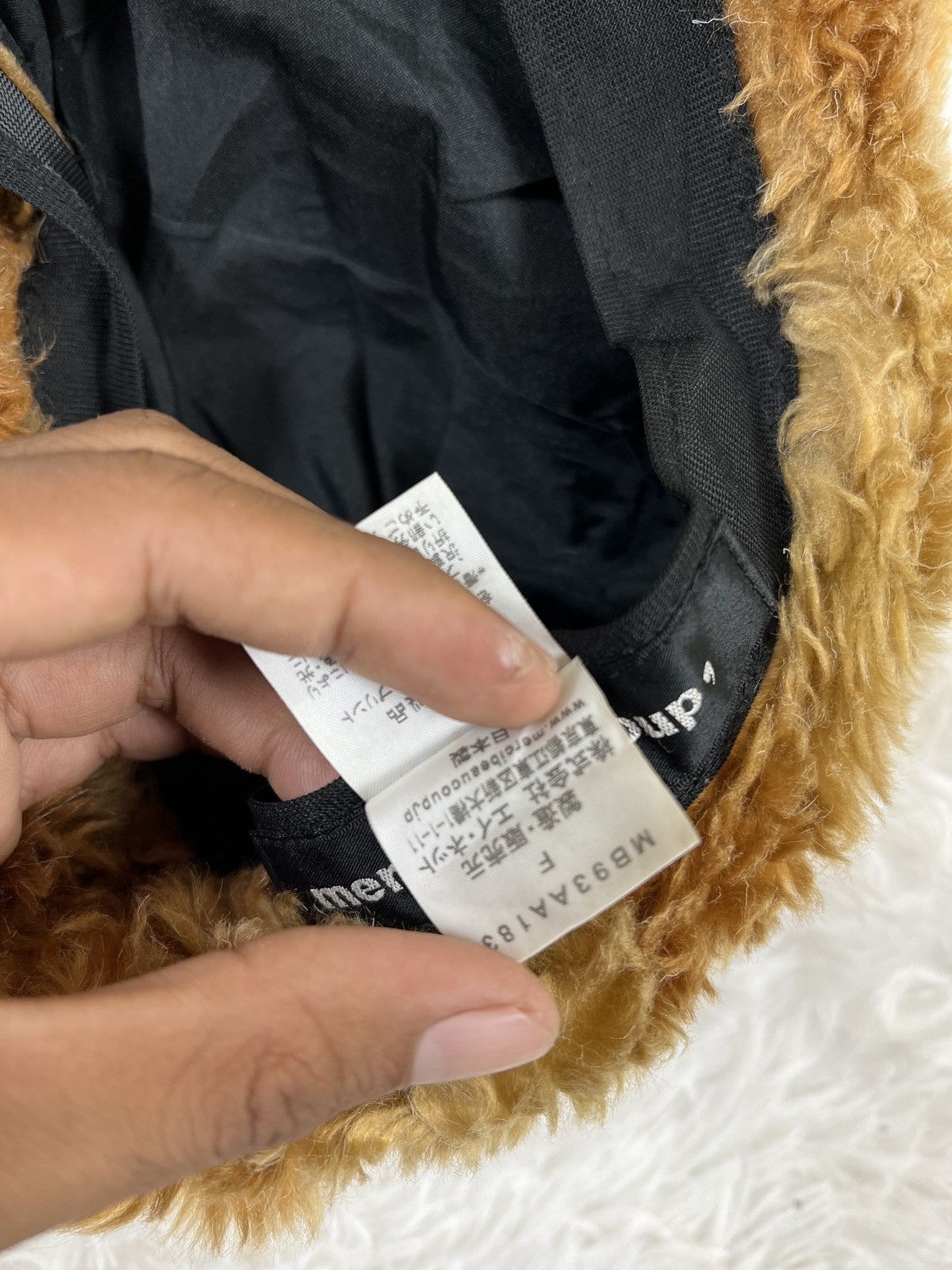 Issey Miyake Mercibeaucoup Fur Winter Hat Size ONE SIZE - 6 Thumbnail