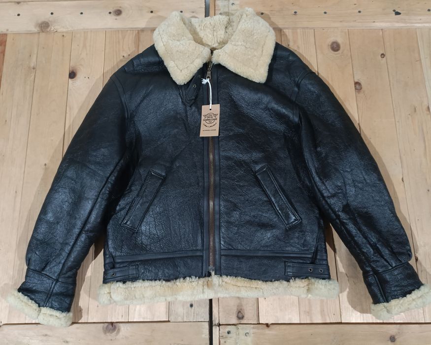 Leather Jacket TEODEM TRADE MARK LEATHER TYPE B3 SHEARLING FLIGHT