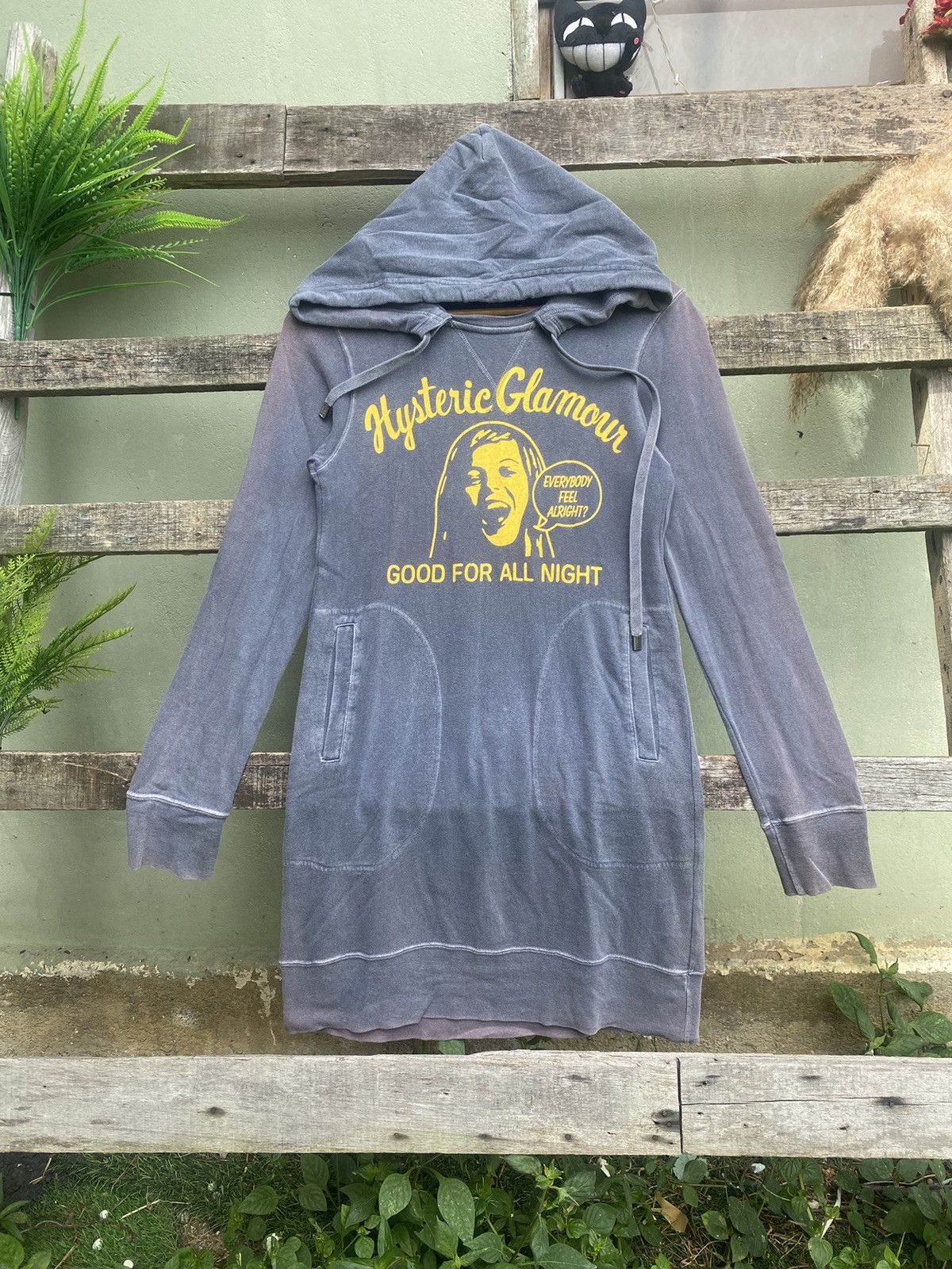 Hysteric Glamour × Japanese Brand 💦Hysteric Glamour Big Logo Long Hoodie Women Japan Size S / US 4 / IT 40 - 1 Thumbnail