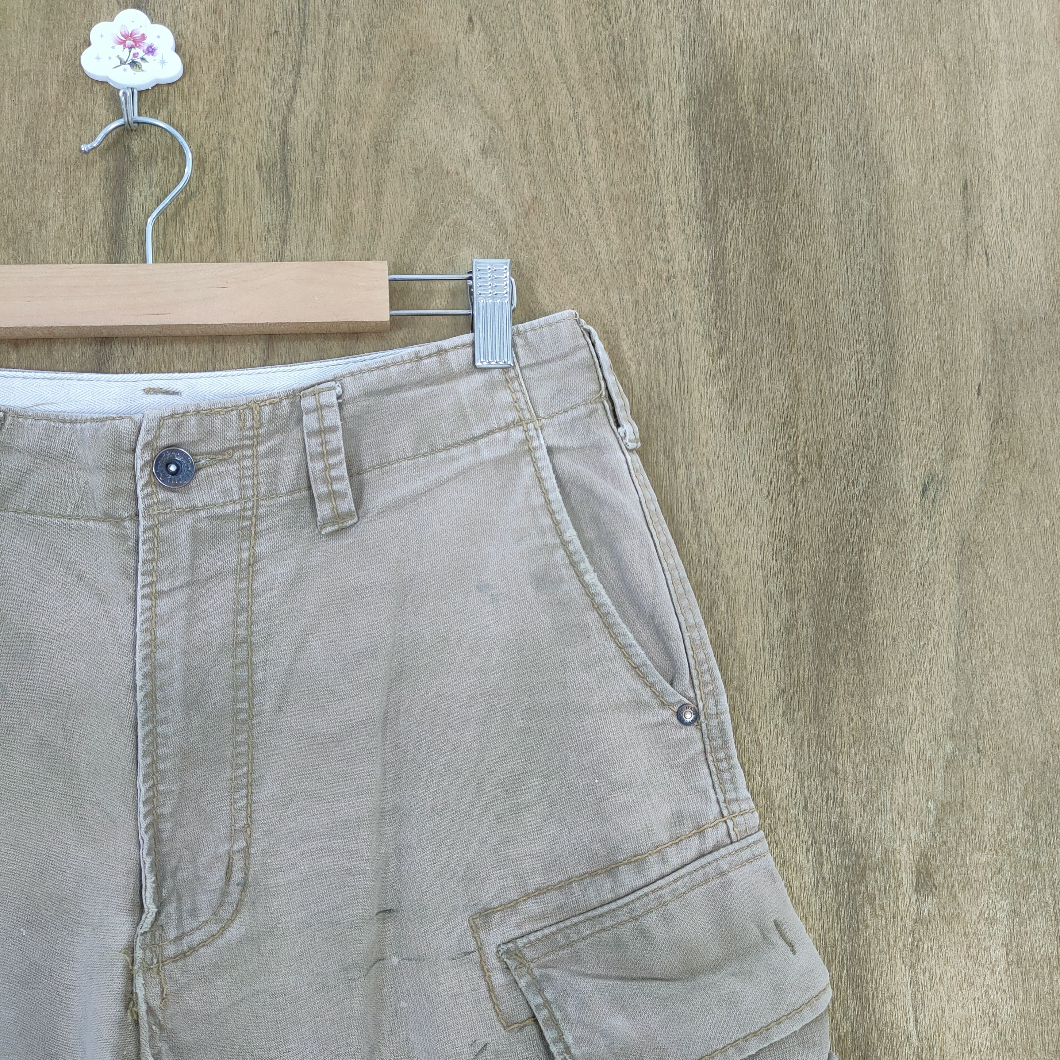 Japanese Brand EVENRIVER FADED WORKWEAR CARGO PANTS Size US 30 / EU 46 - 8 Thumbnail