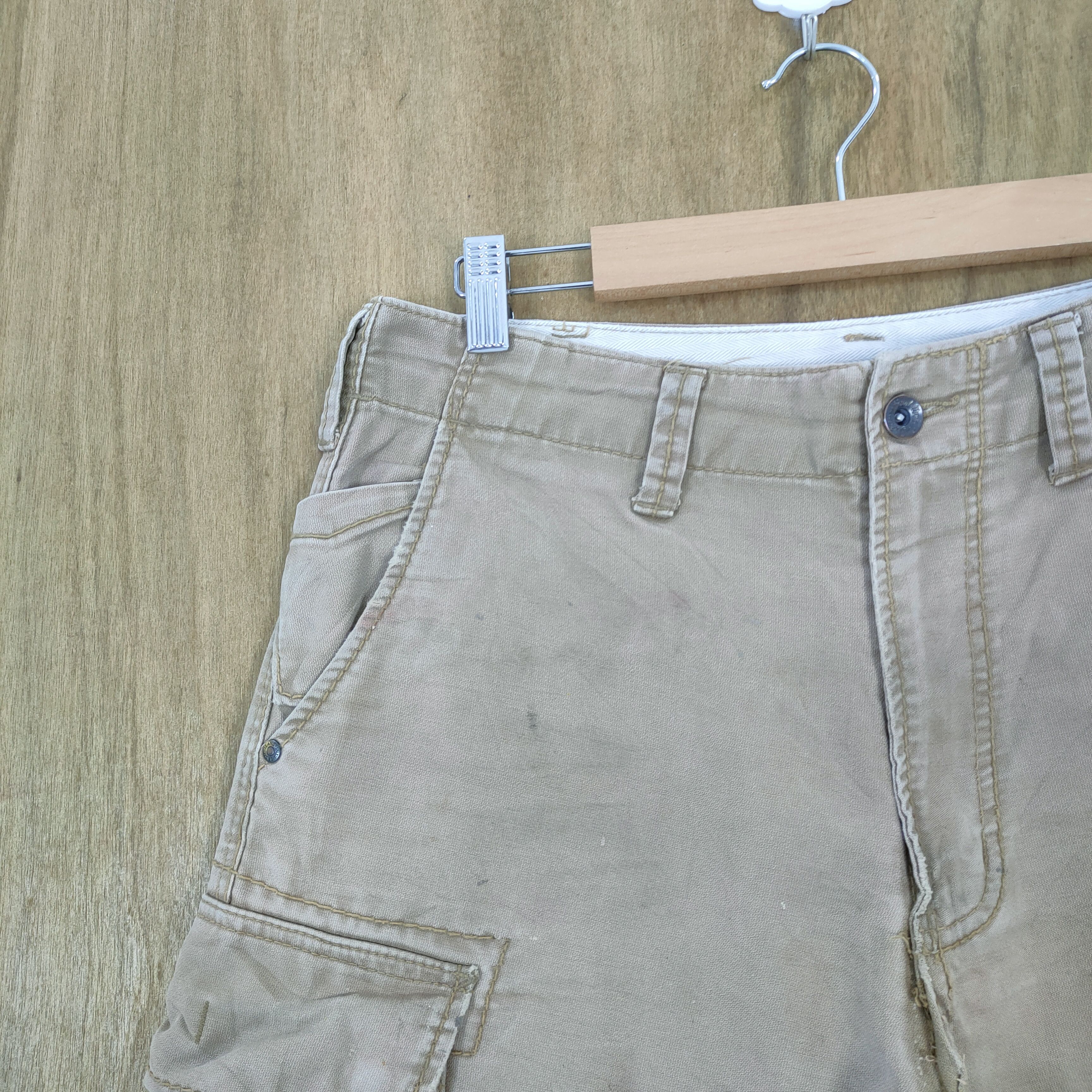 Japanese Brand EVENRIVER FADED WORKWEAR CARGO PANTS Size US 30 / EU 46 - 7 Thumbnail