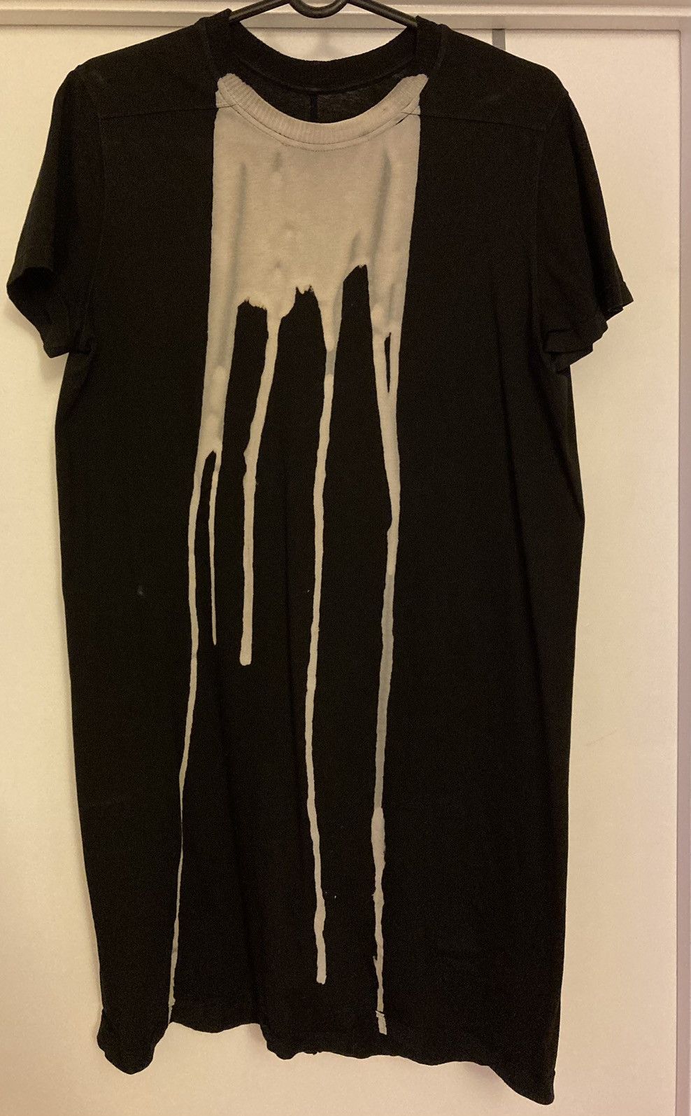 Rick Owens Drkshdw Bleach Vomit Tee | Grailed