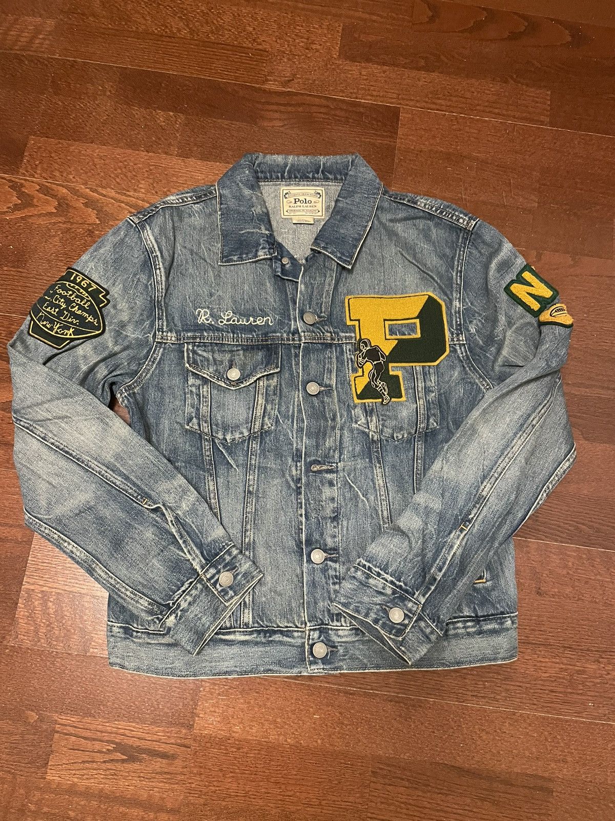 Polo Ralph Lauren Ralph Lauren R. L. Tigers denim jacket Grailed