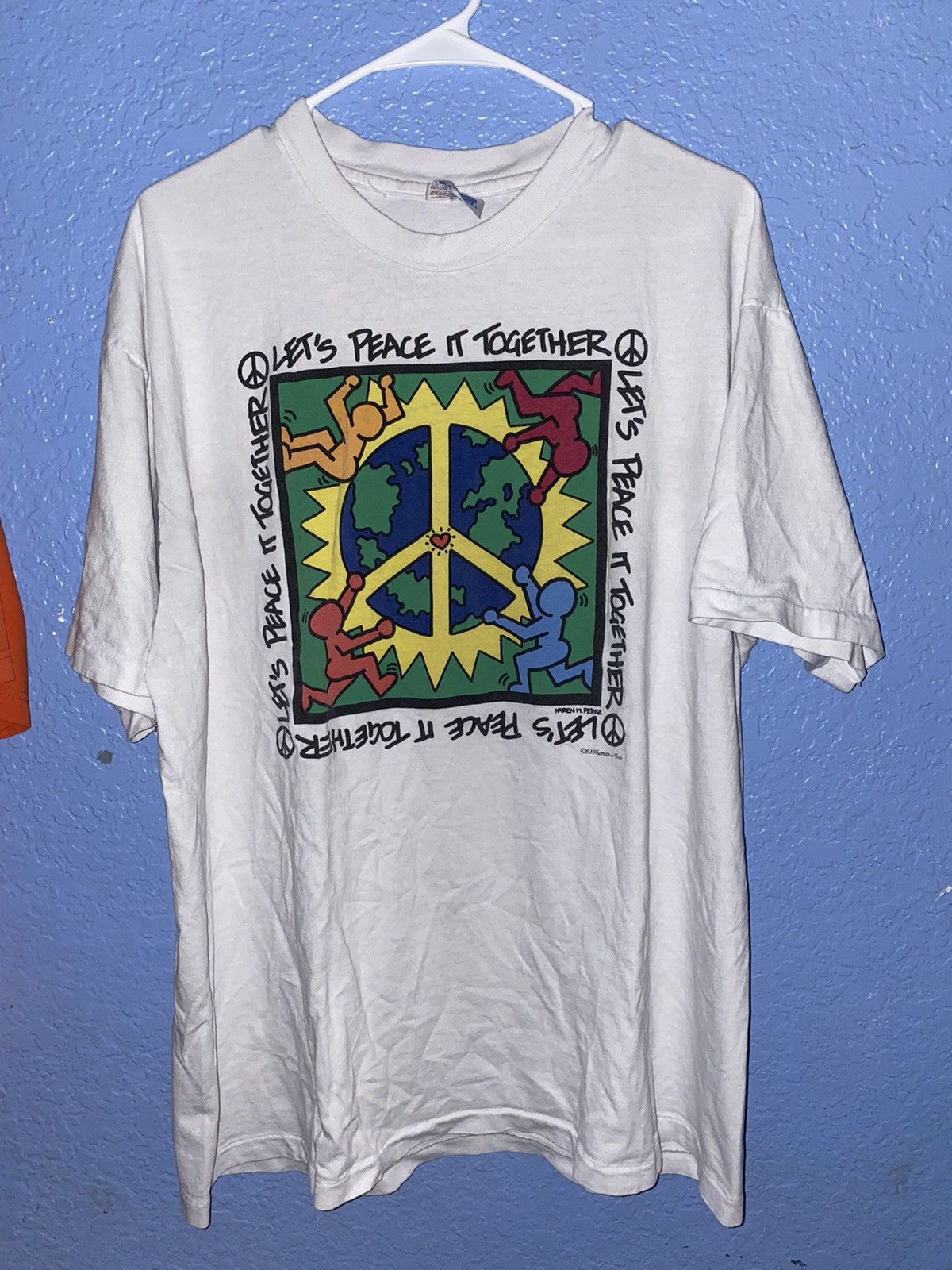 Keith Haring Lets Peace It Together | Grailed