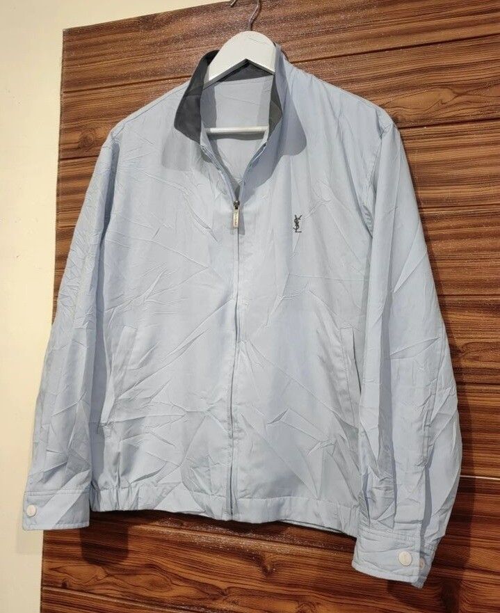 Vintage 💥light blue💥 yves Saint laurent jacket x ysl jacket Size US L / EU 52-54 / 3 - 2 Preview