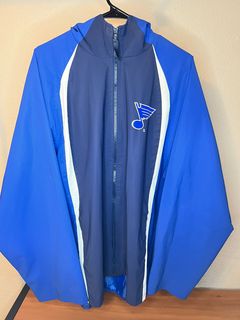 Toronto Maple Leafs NHL Nike Vintage Logo Wool and Leather Full Button  Jacket-XL