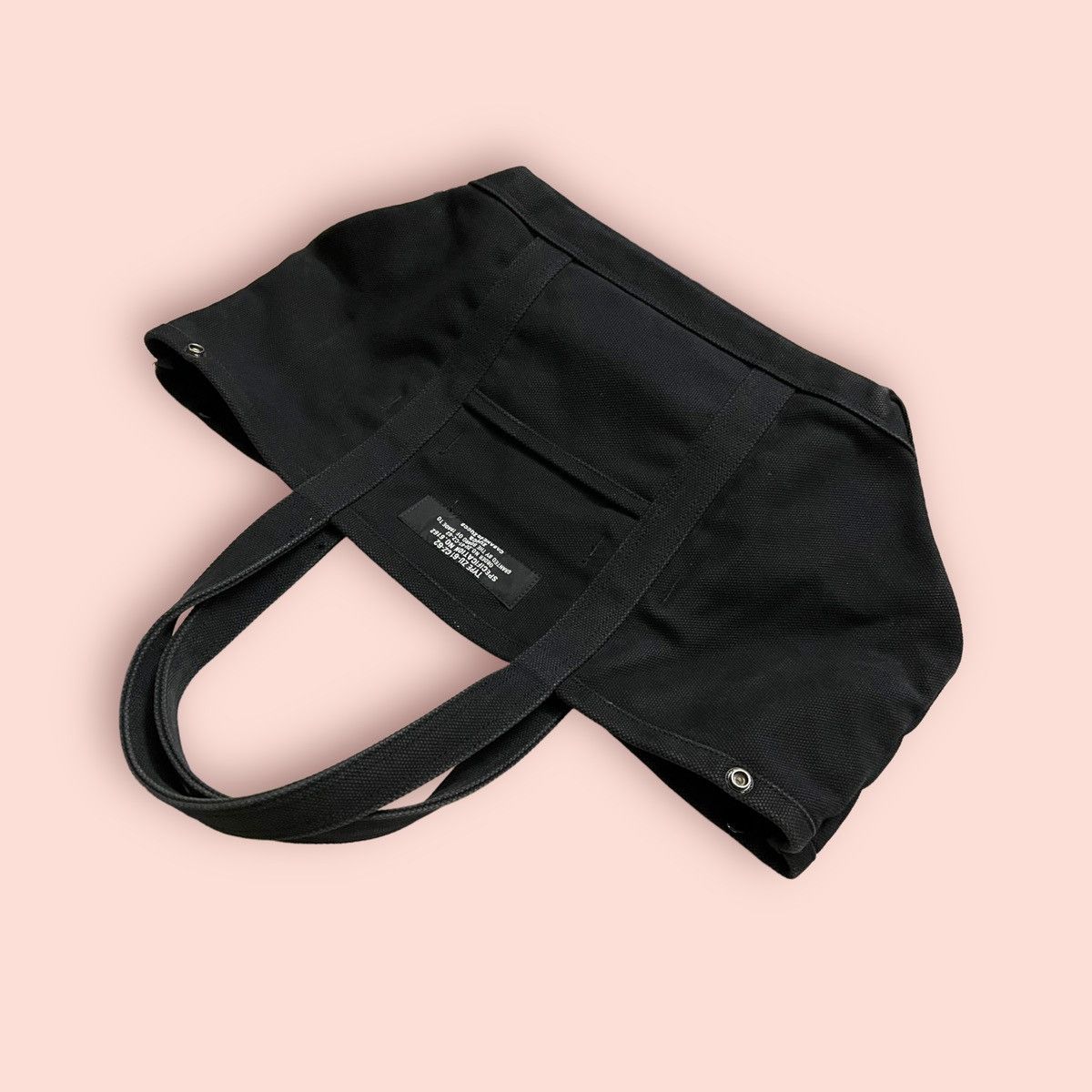 CABANE de ZUCCa × Issey Miyake × Japanese Brand RARE CABANE DE ZUCCA MIL DESIGN TOTE BAG Size ONE SIZE - 5 Thumbnail