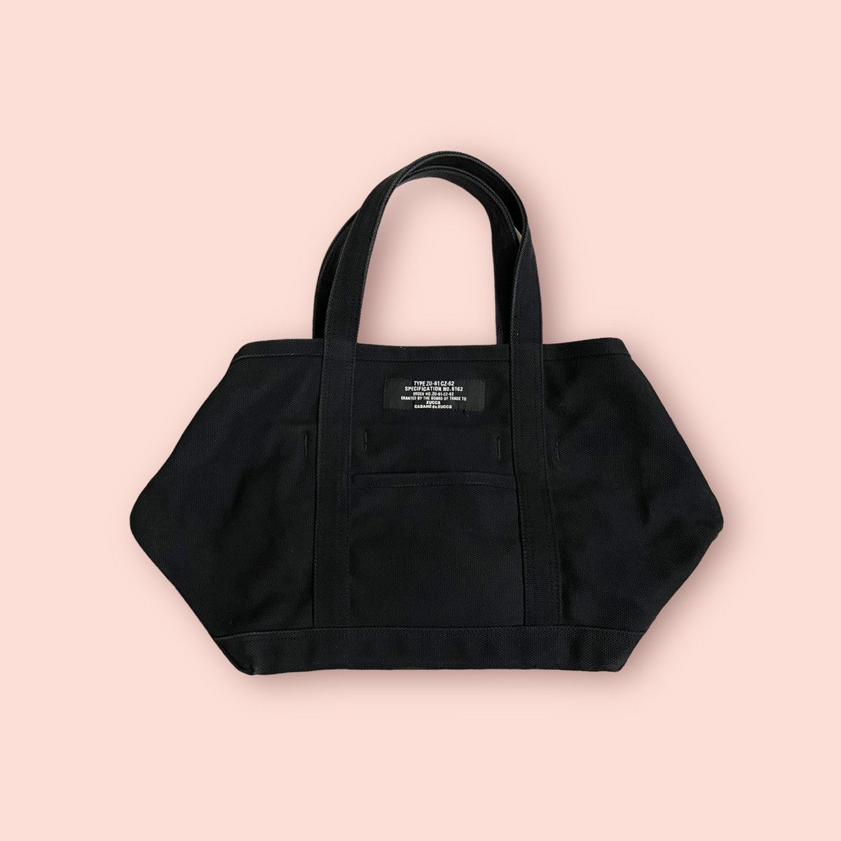 CABANE de ZUCCa × Issey Miyake × Japanese Brand RARE CABANE DE ZUCCA MIL DESIGN TOTE BAG Size ONE SIZE - 3 Thumbnail