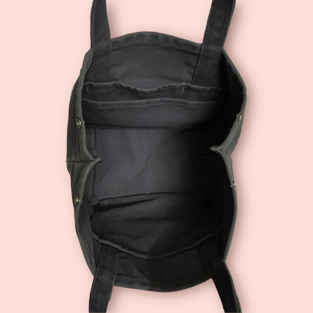 CABANE de ZUCCa × Issey Miyake × Japanese Brand RARE CABANE DE ZUCCA MIL DESIGN TOTE BAG Size ONE SIZE - 12 Thumbnail