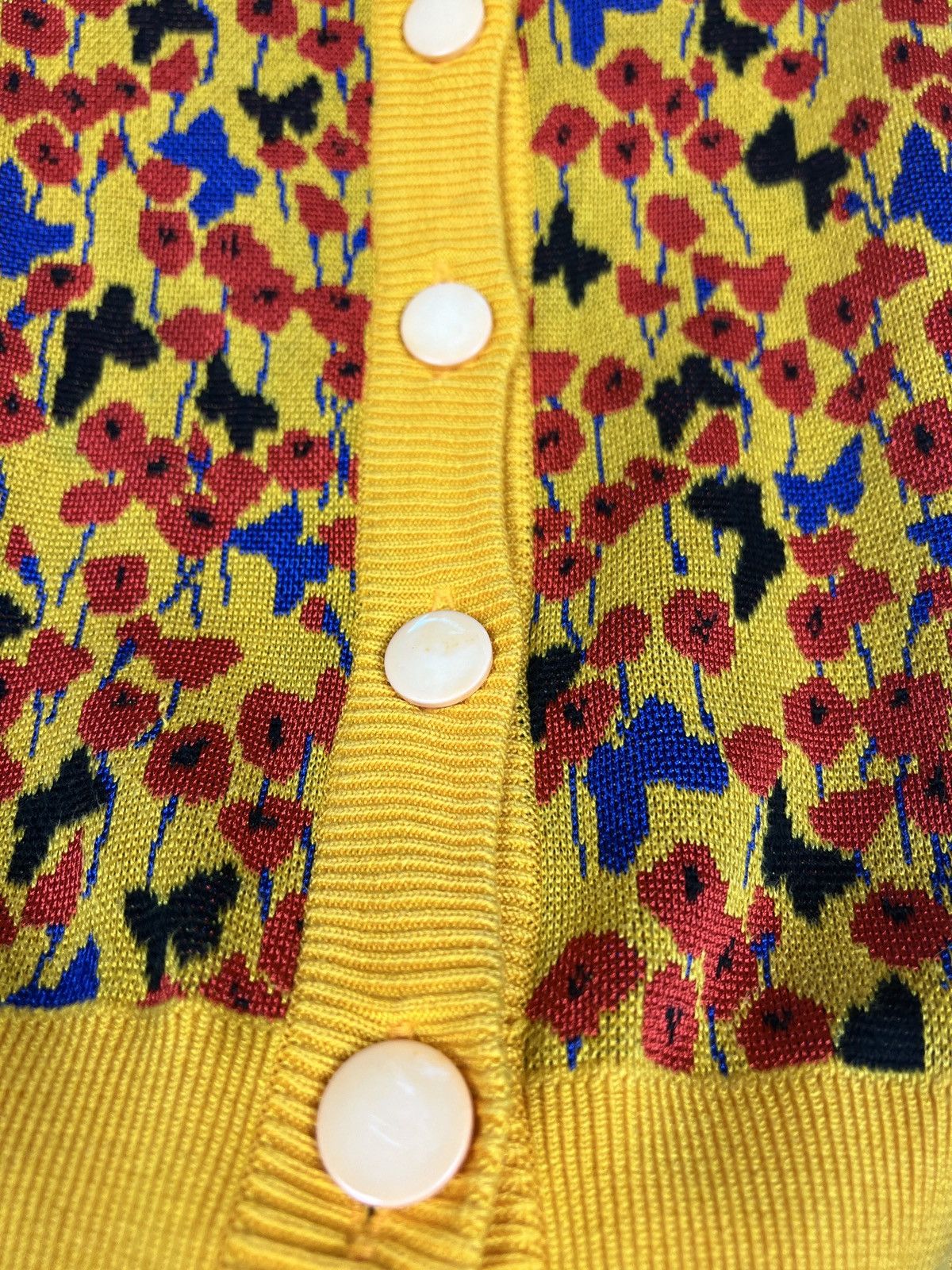 Vintage Yves Saint Laurent Short Sleeve Cardigan