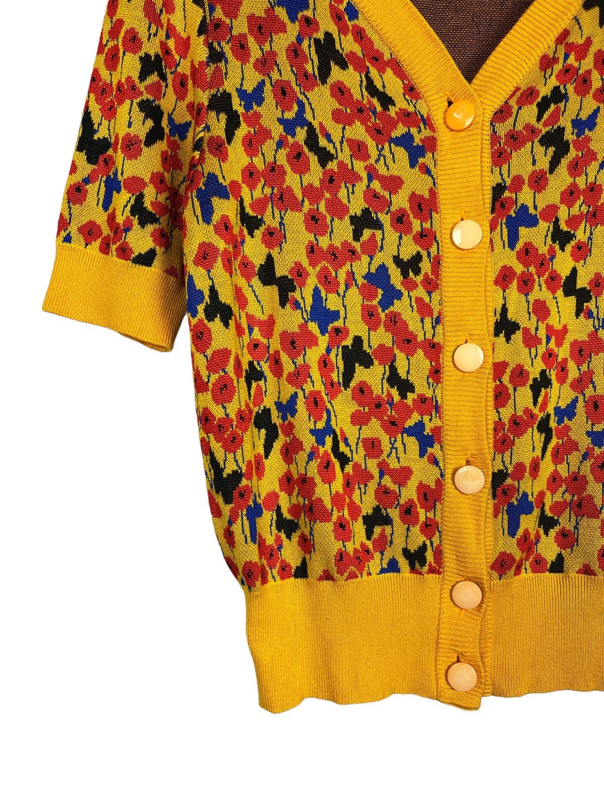 Vintage Yves Saint Laurent Short Sleeve Cardigan