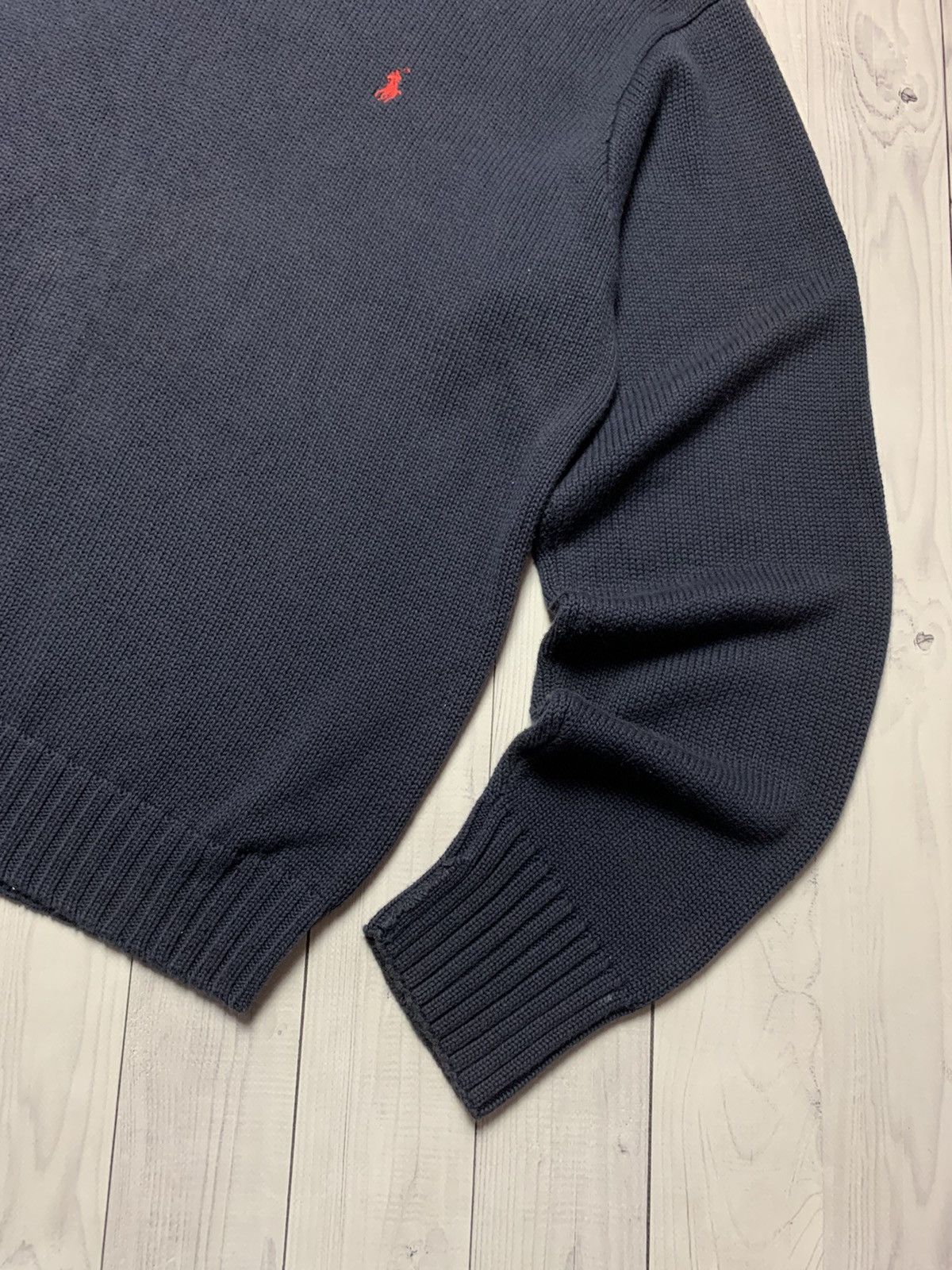 Ralph Lauren Vintage sweater knitted polo Ralph Lauren logo size XL Size US XL / EU 56 / 4 - 4 Thumbnail