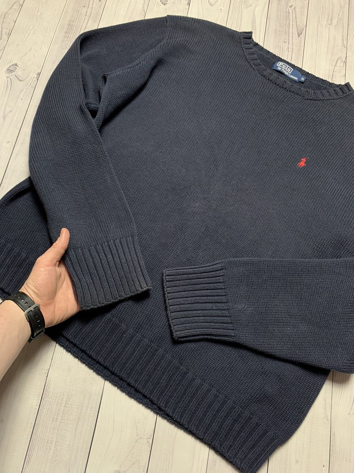 Ralph Lauren Vintage sweater knitted polo Ralph Lauren logo size XL Size US XL / EU 56 / 4 - 5 Thumbnail