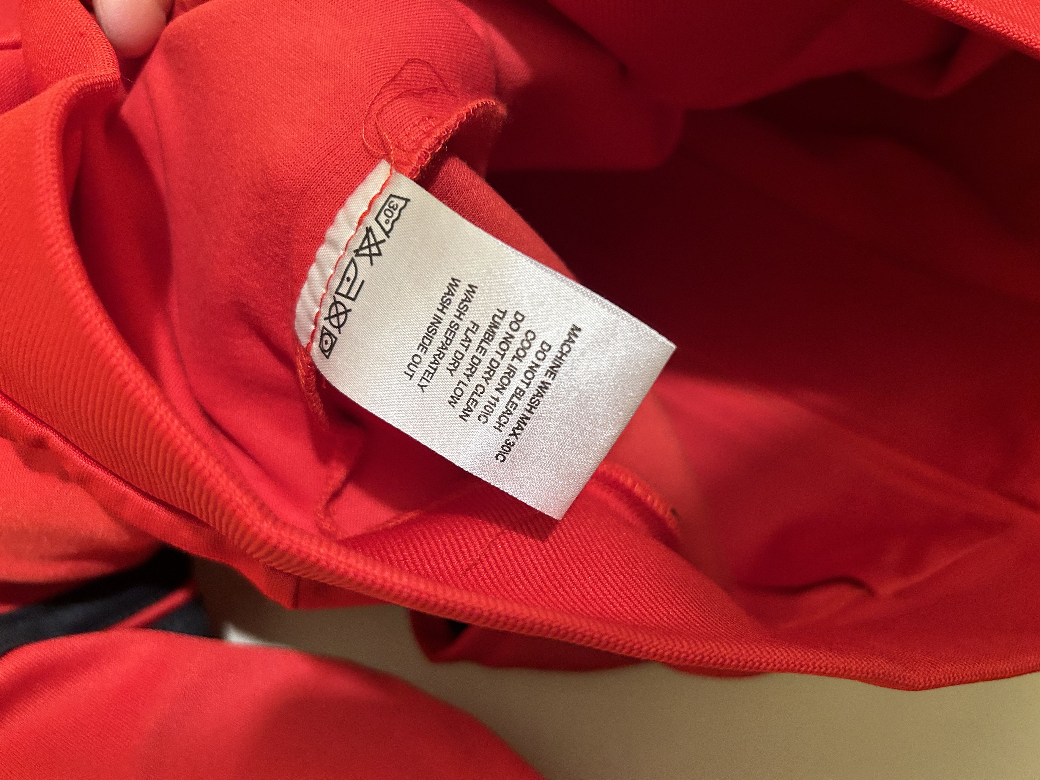 Gosha Rubchinskiy × Sergio Tacchini Red Logo Track Jacket SS17 DS ORION Size US L / EU 52-54 / 3 - 3 Thumbnail