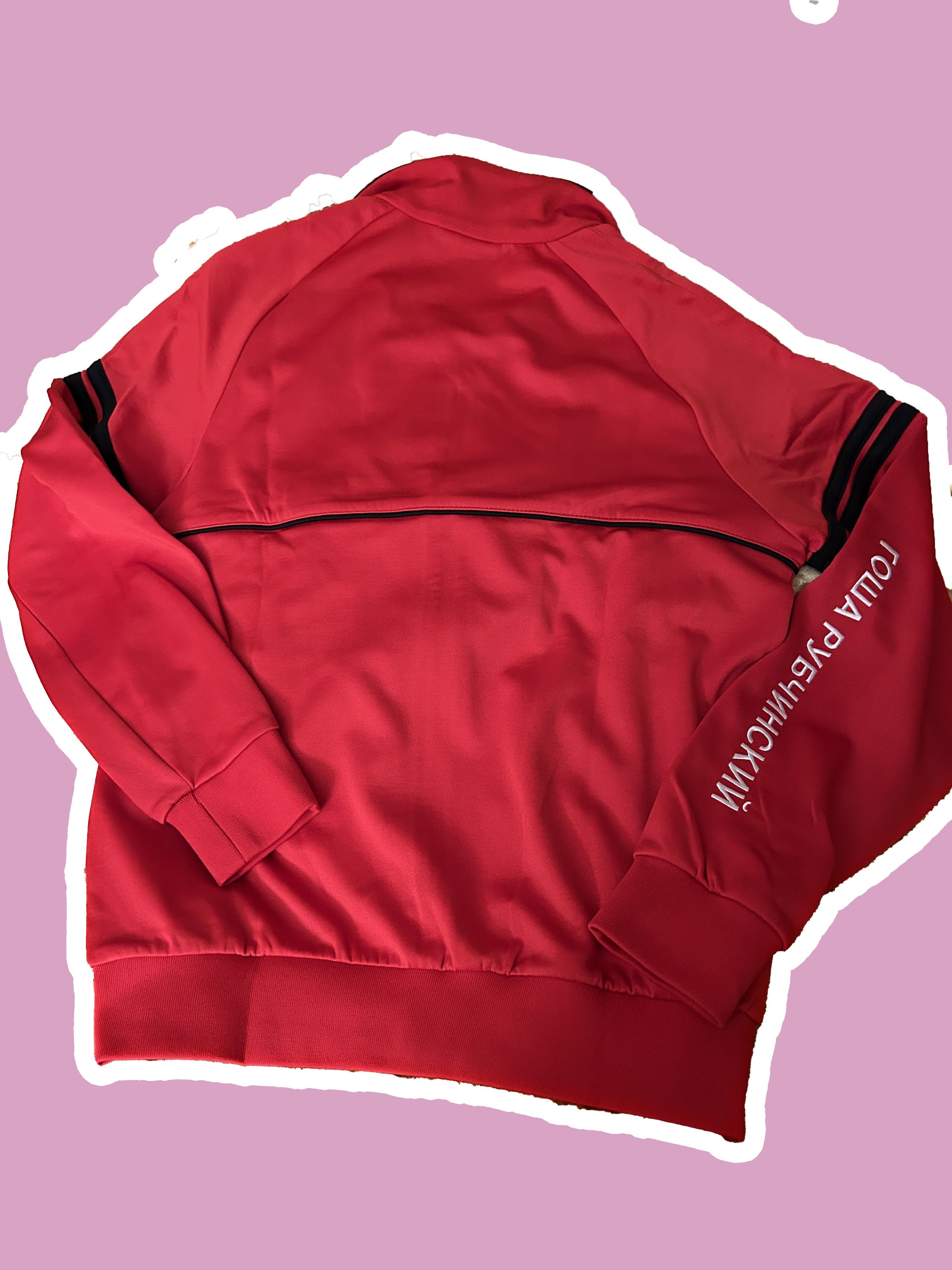Gosha Rubchinskiy × Sergio Tacchini Red Logo Track Jacket SS17 DS ORION Size US L / EU 52-54 / 3 - 2 Thumbnail