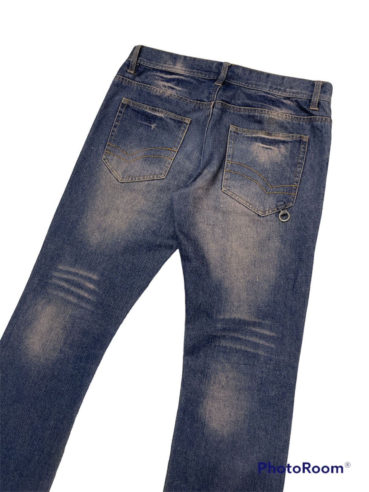 If Six Was Nine Vintage In The Attic Japan Punk Jeans Size US 33 - 8 Thumbnail