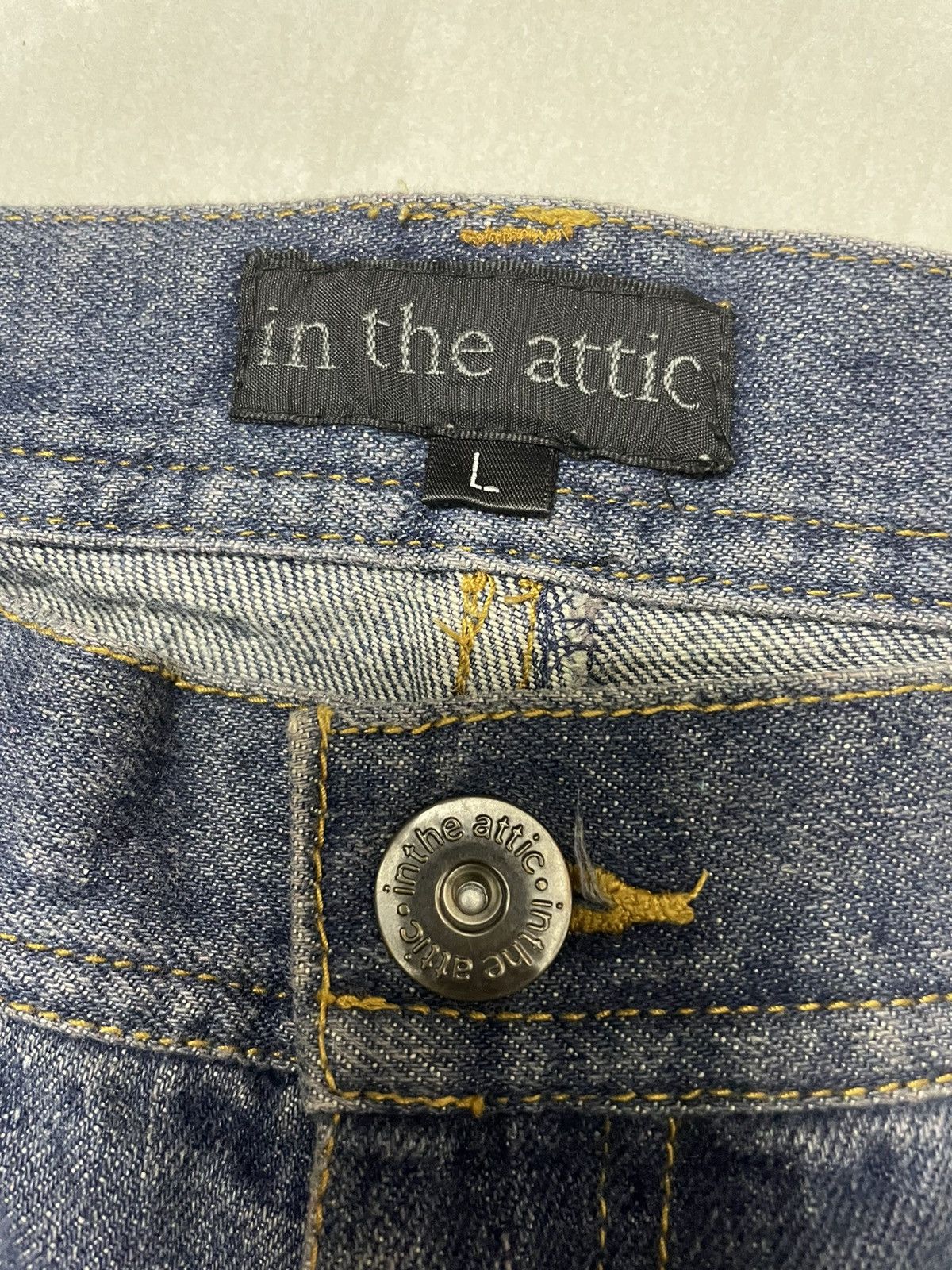 If Six Was Nine Vintage In The Attic Japan Punk Jeans Size US 33 - 9 Thumbnail