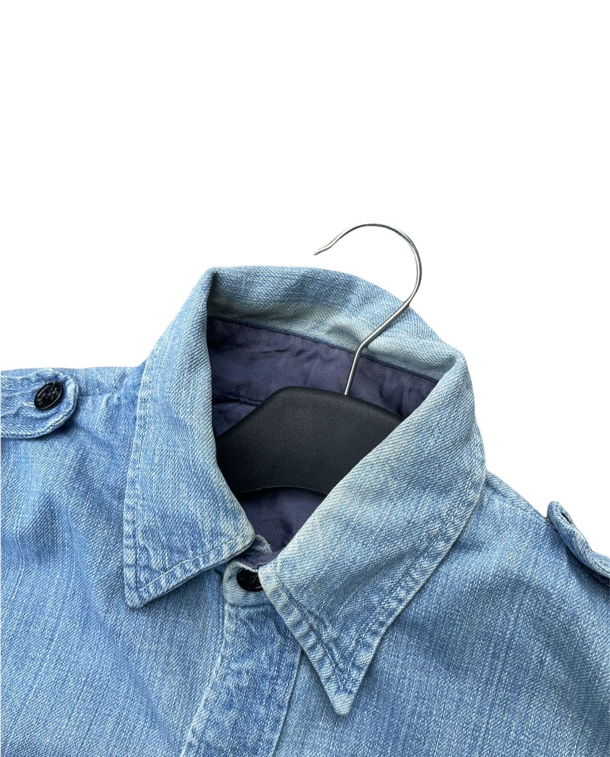 If Six Was Nine Vintage USN Denim Work Shirt Size US M / EU 48-50 / 2 - 4 Thumbnail