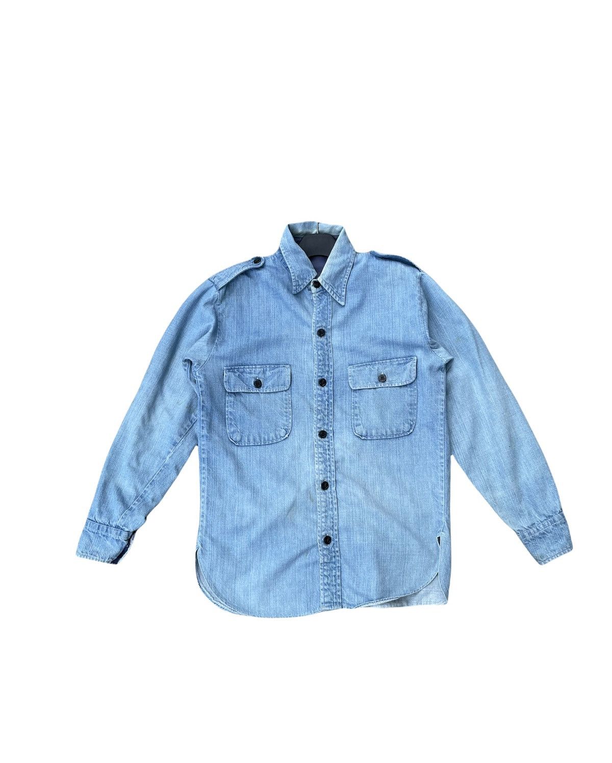 Vintage USN Denim Work Shirt