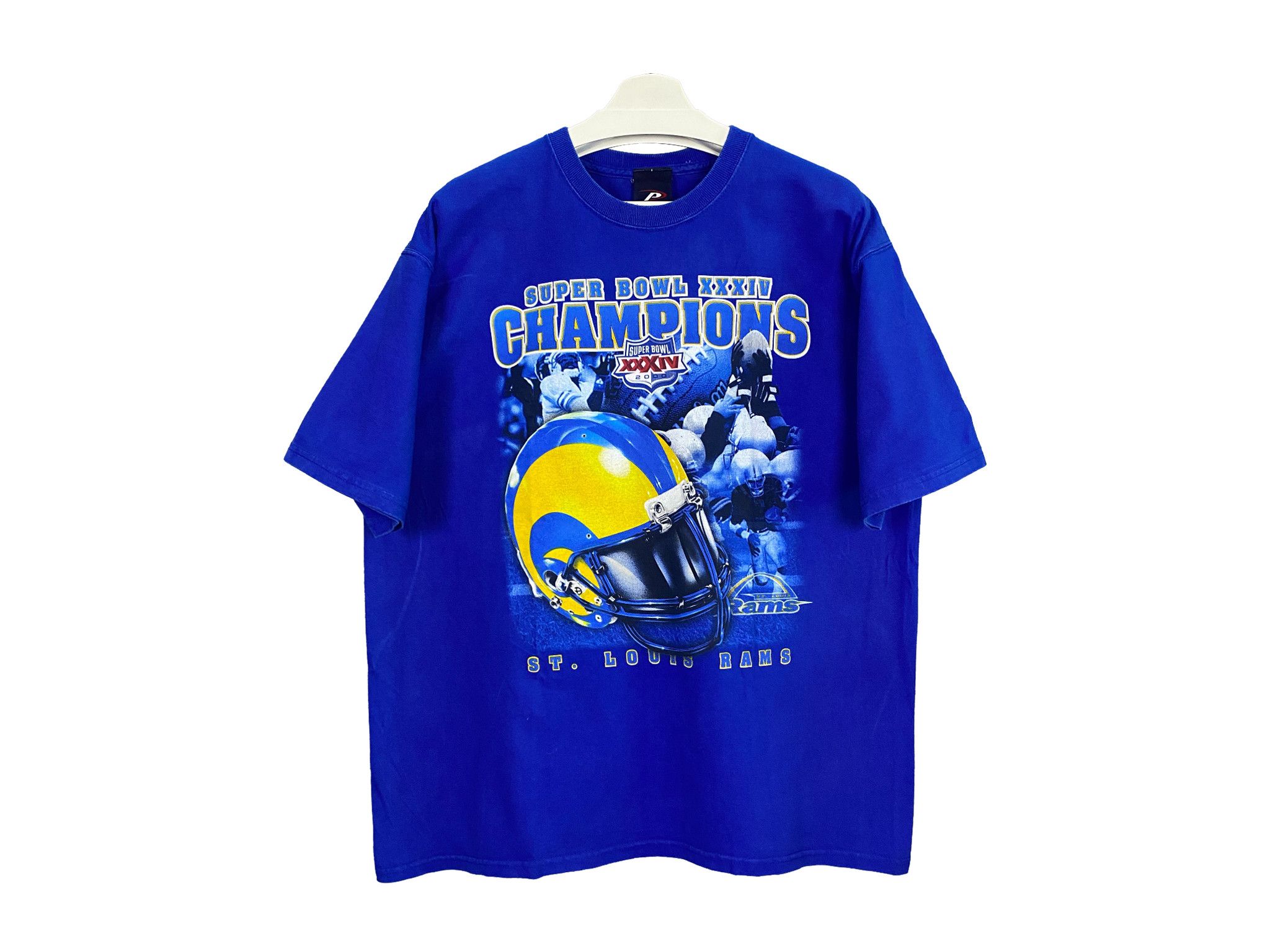 Vintage Vintage 2000 NFL St. Louis Rams Super Bowl XXXIV T-Shirt | Grailed