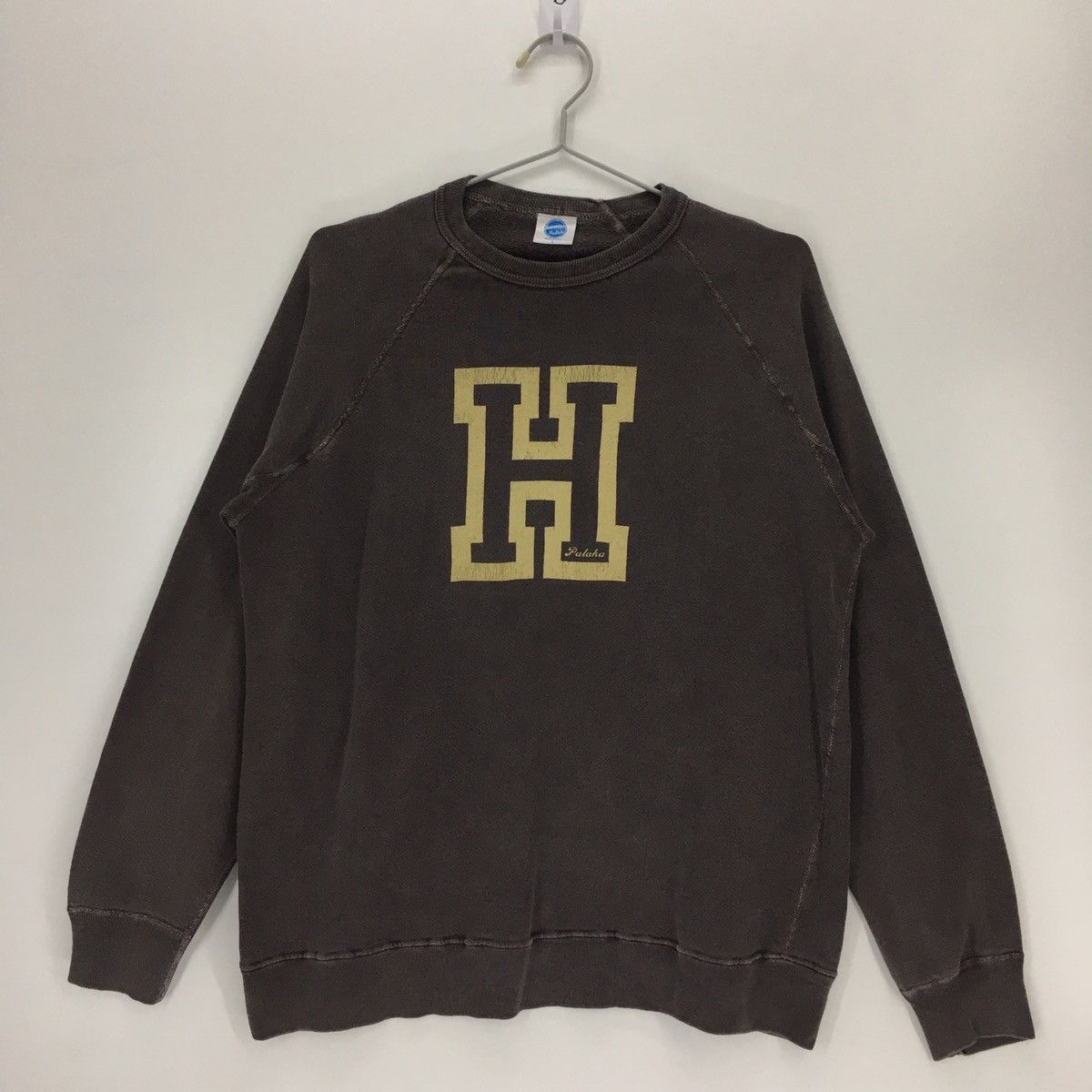 Vintage Hawaiian Palaka Crewneck Sweatshirt