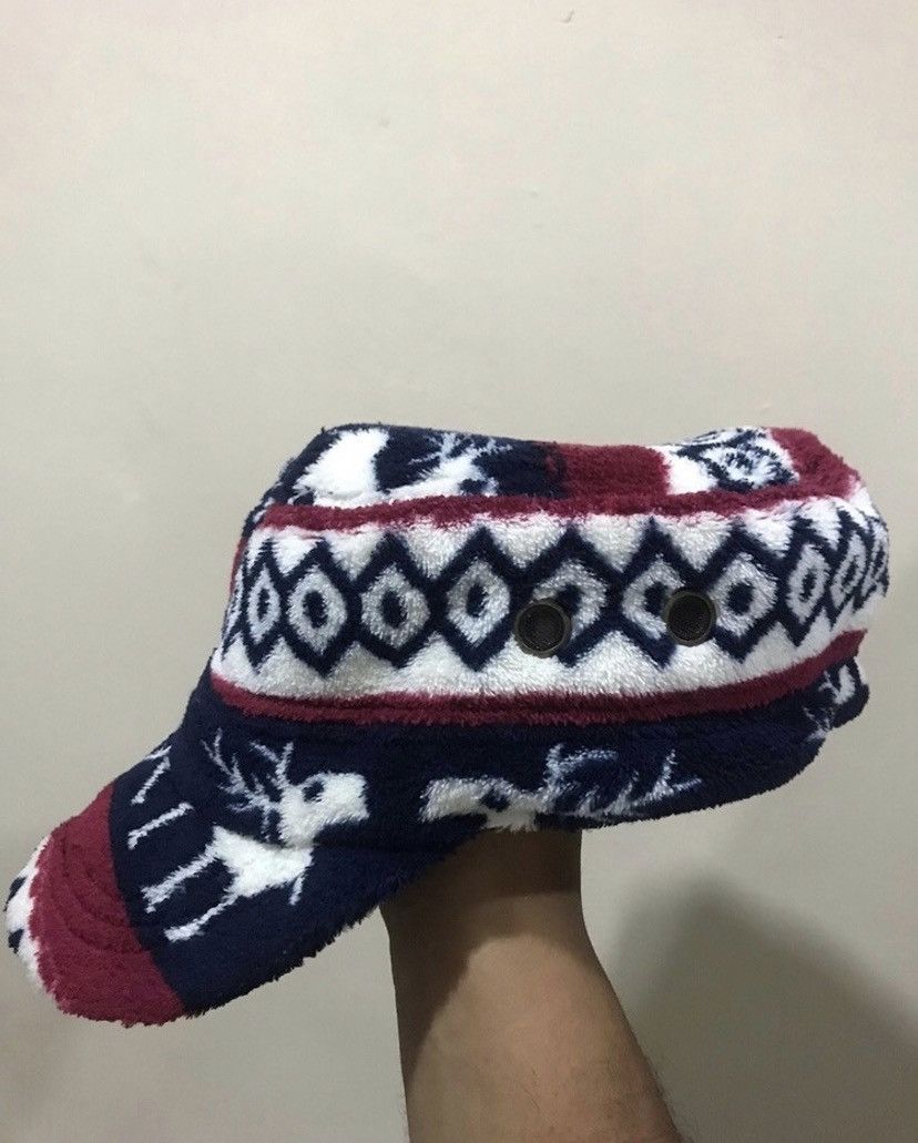 Japanese Brand Unique Fleece Winter Hat Size ONE SIZE - 3 Thumbnail