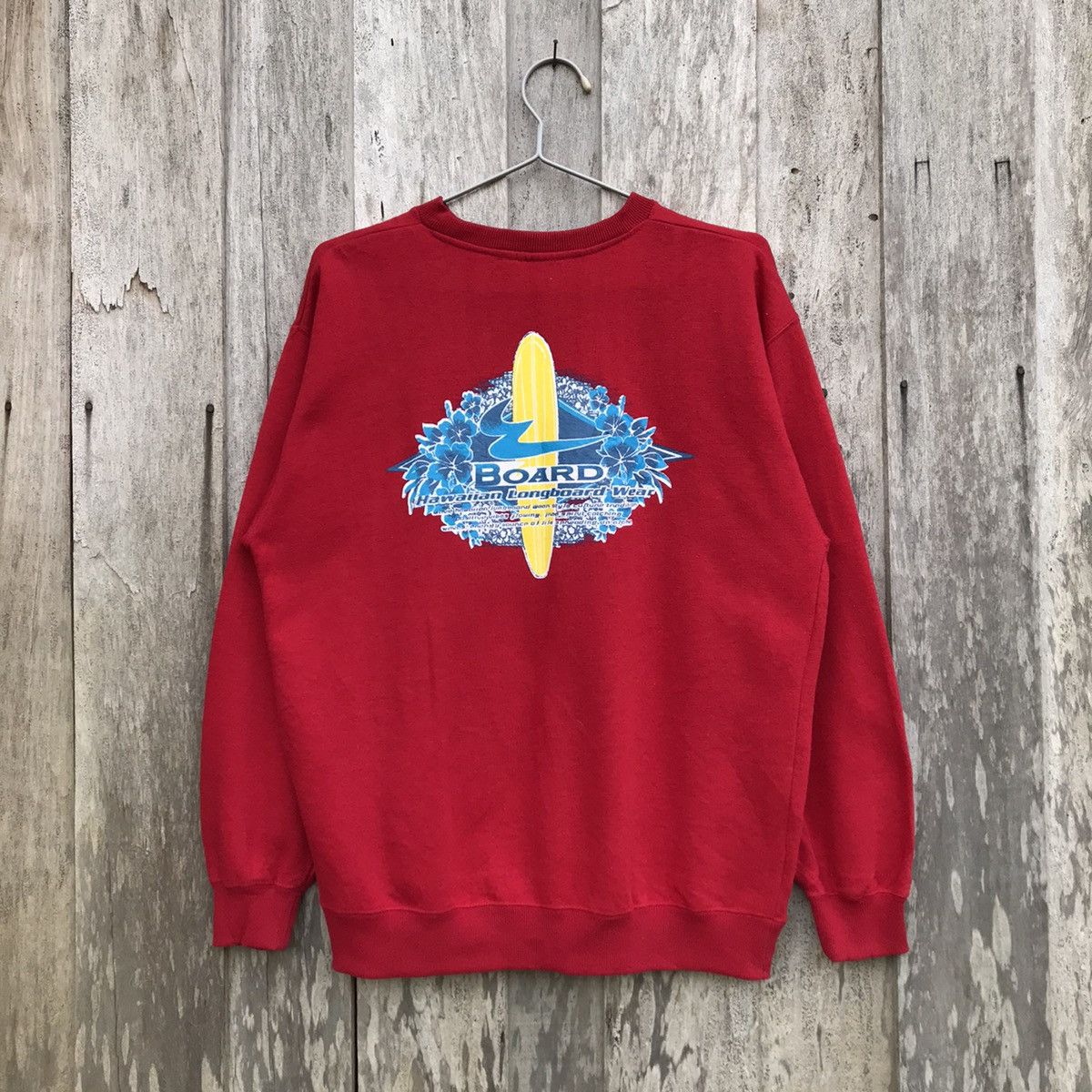 Vintage Vintage Naughty Mind Hawaiian Longboard Wear Sweatshirt Size US M / EU 48-50 / 2 - 1 Thumbnail