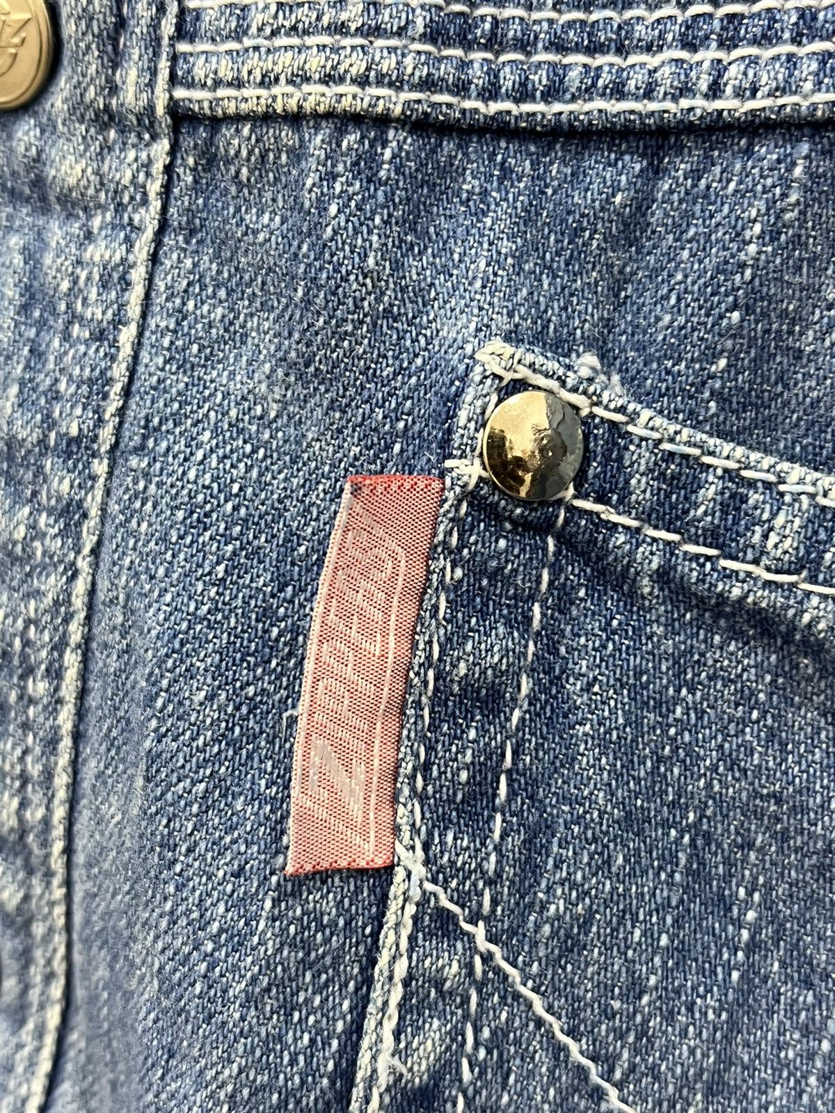 Japanese Brand (Gg). ZIPPERS DENIM COLAR SHIRTS Size US L / EU 52-54 / 3 - 8 Thumbnail