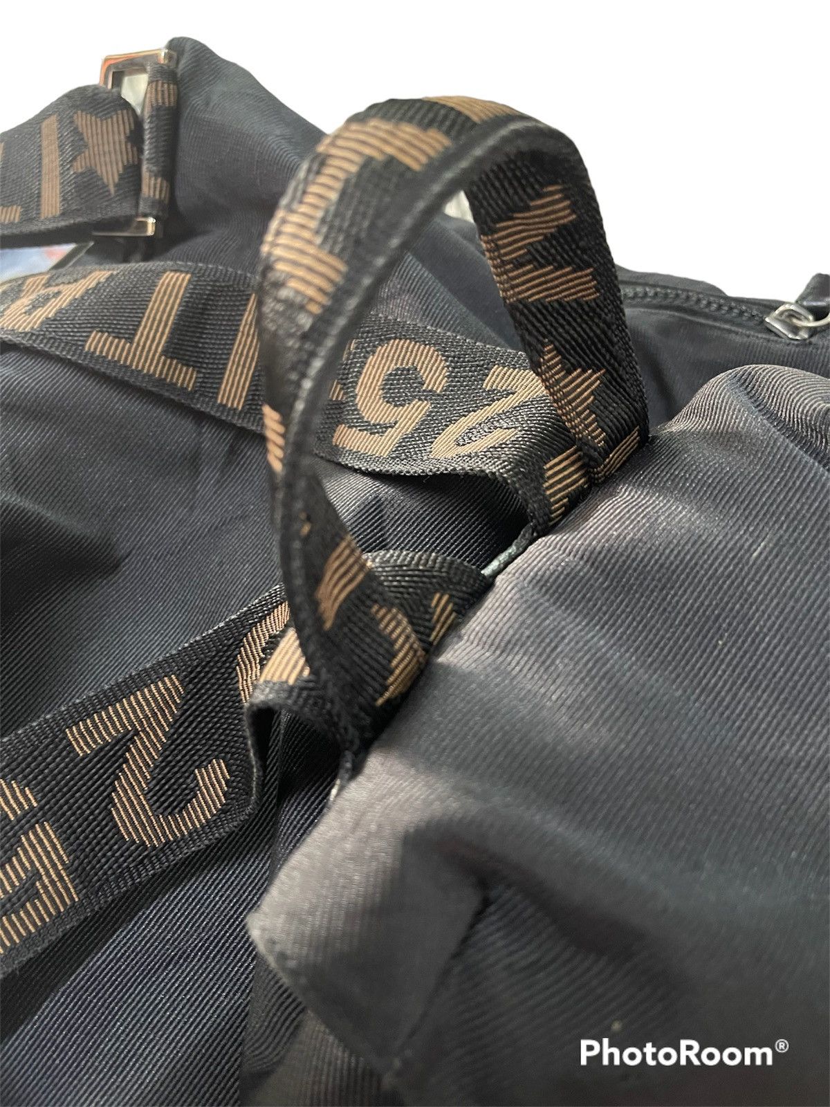 Designer × Fendi × Vintage Roma 1925 Backpack-bag Black X Brown Backpack Size ONE SIZE - 17 Thumbnail