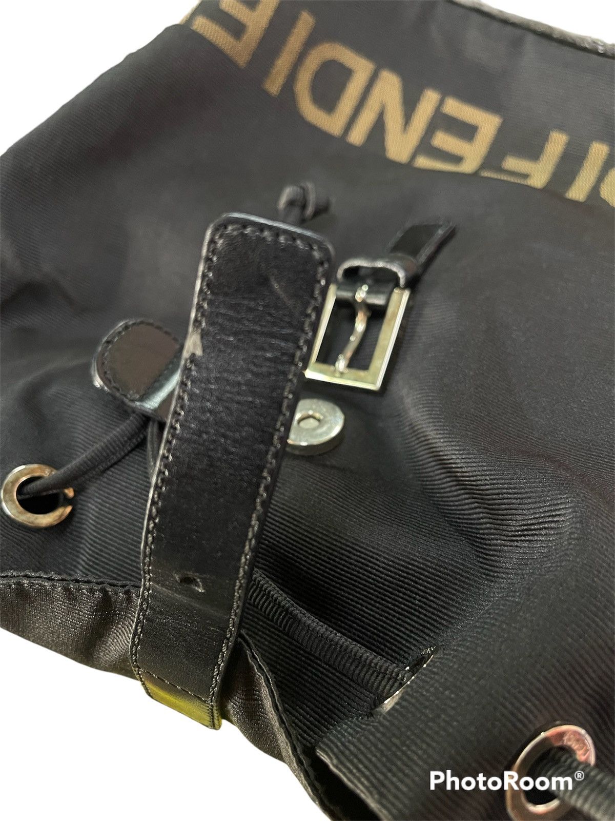 Designer × Fendi × Vintage Roma 1925 Backpack-bag Black X Brown Backpack Size ONE SIZE - 12 Thumbnail