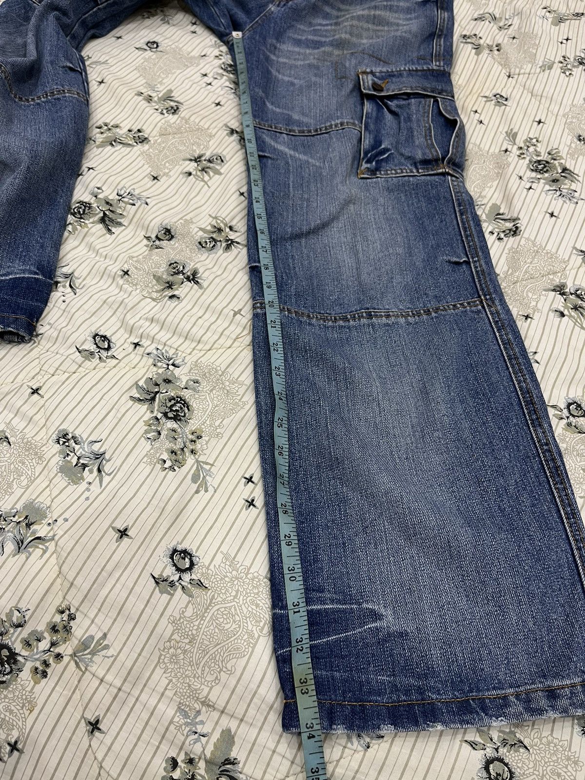 Japanese Brand P. ROMP STREET TACTICAL CARGO JEANS Size US 31 - 13 Thumbnail