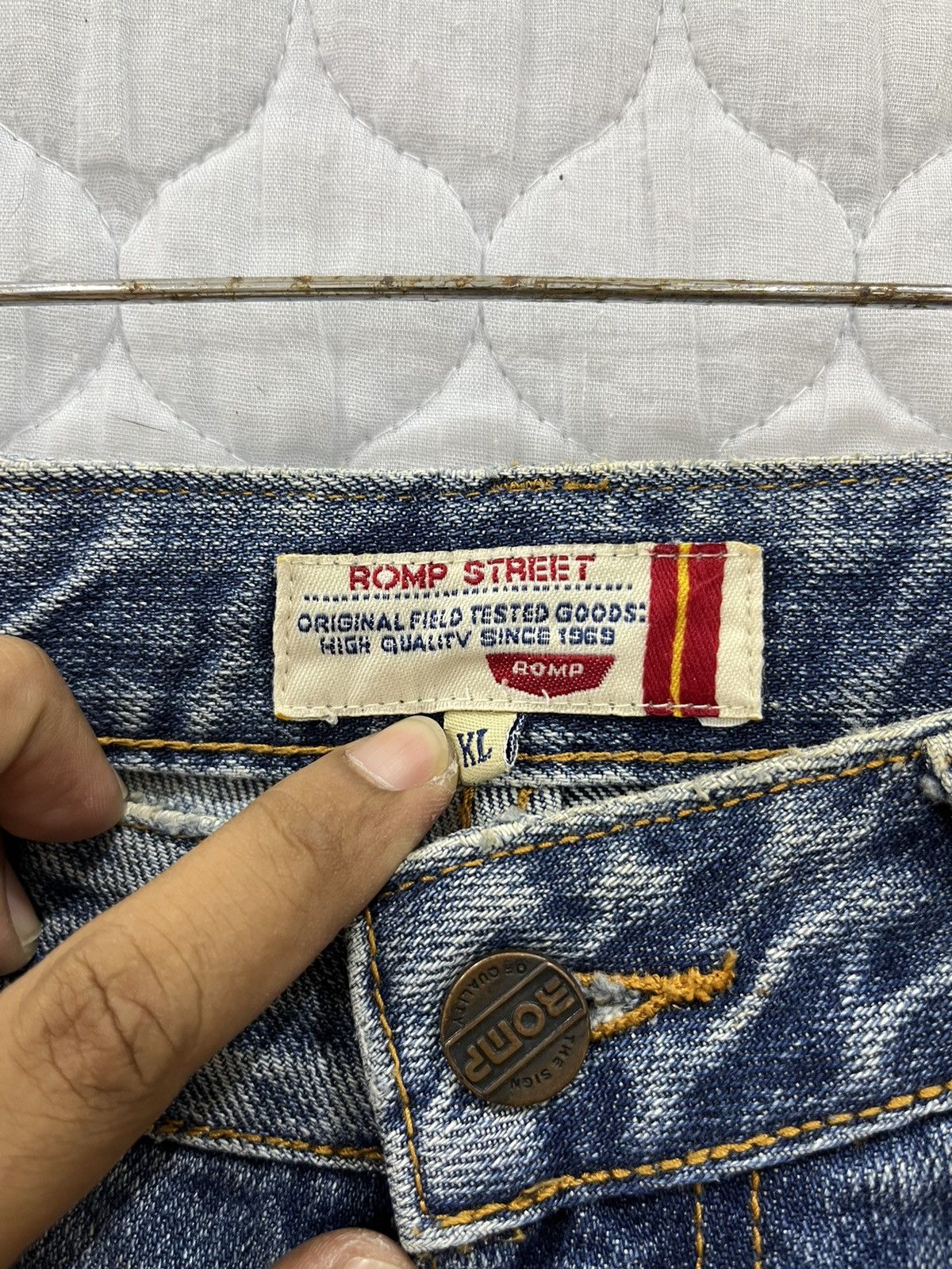 Japanese Brand P. ROMP STREET TACTICAL CARGO JEANS Size US 31 - 5 Thumbnail
